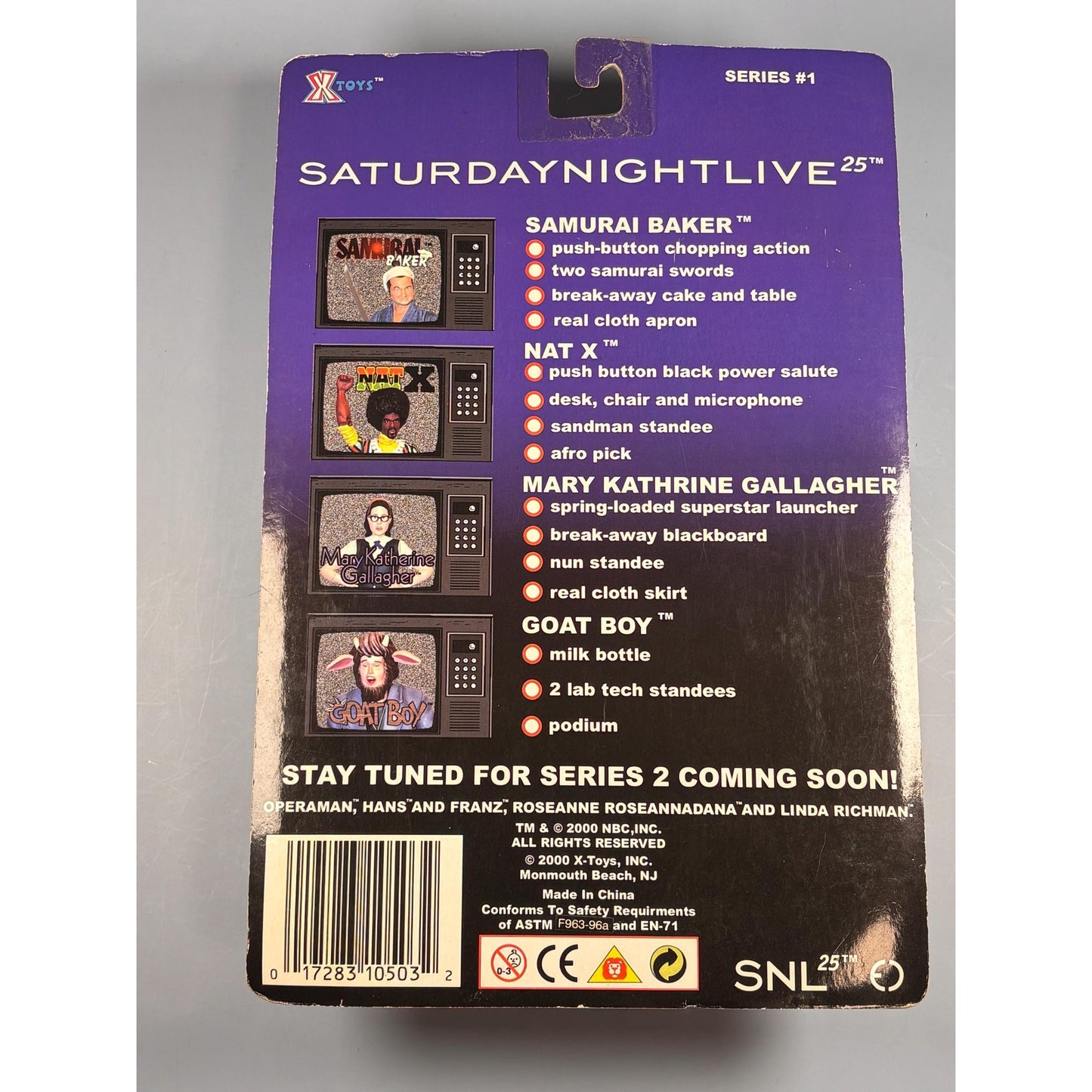 2000 SNL NAT X Chris Rock Action Figure X Toys 6” New Saturday Night Live