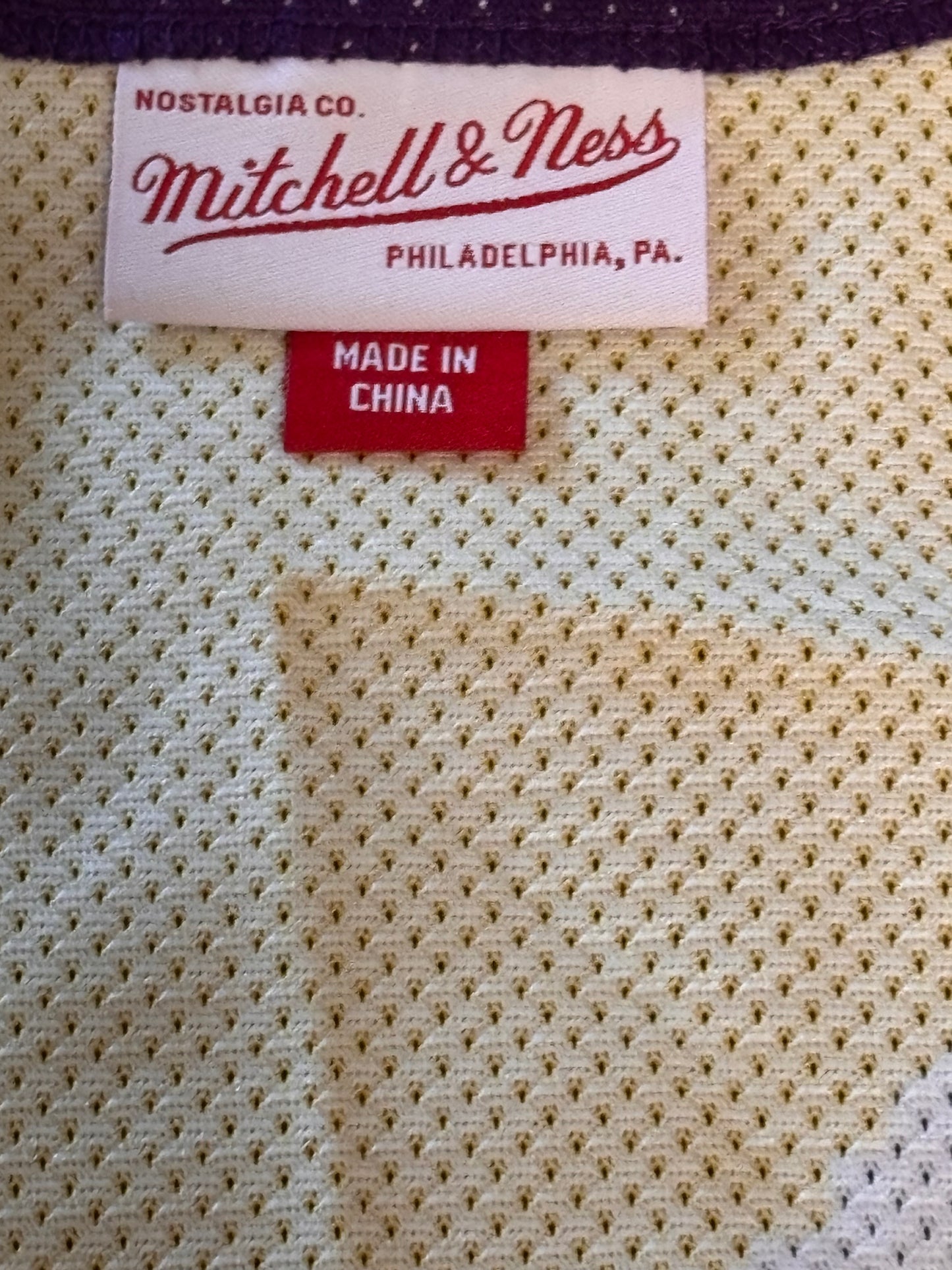 Los Angeles LA Lakers Mitchell & Ness Nba Jumbotron 2.0 Sublimated Tank Top Jersey Mens Purple & Gold L Large New NWOT