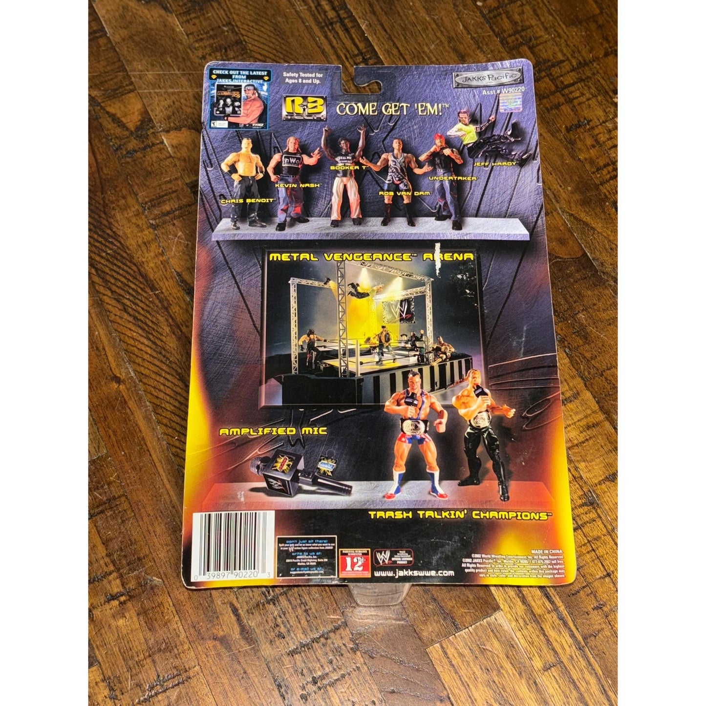 2002 Jakks Pacific WWE Rob Van Dam R3 Tech Series- Whole F' In Show - NOS!