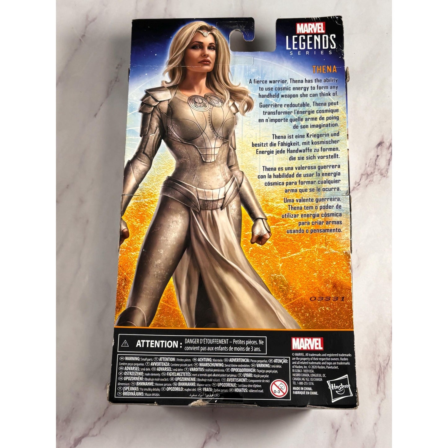 Marvel Legends Eternals THENA 6" Action Figure Hasbro Angelina Jolie New 2020