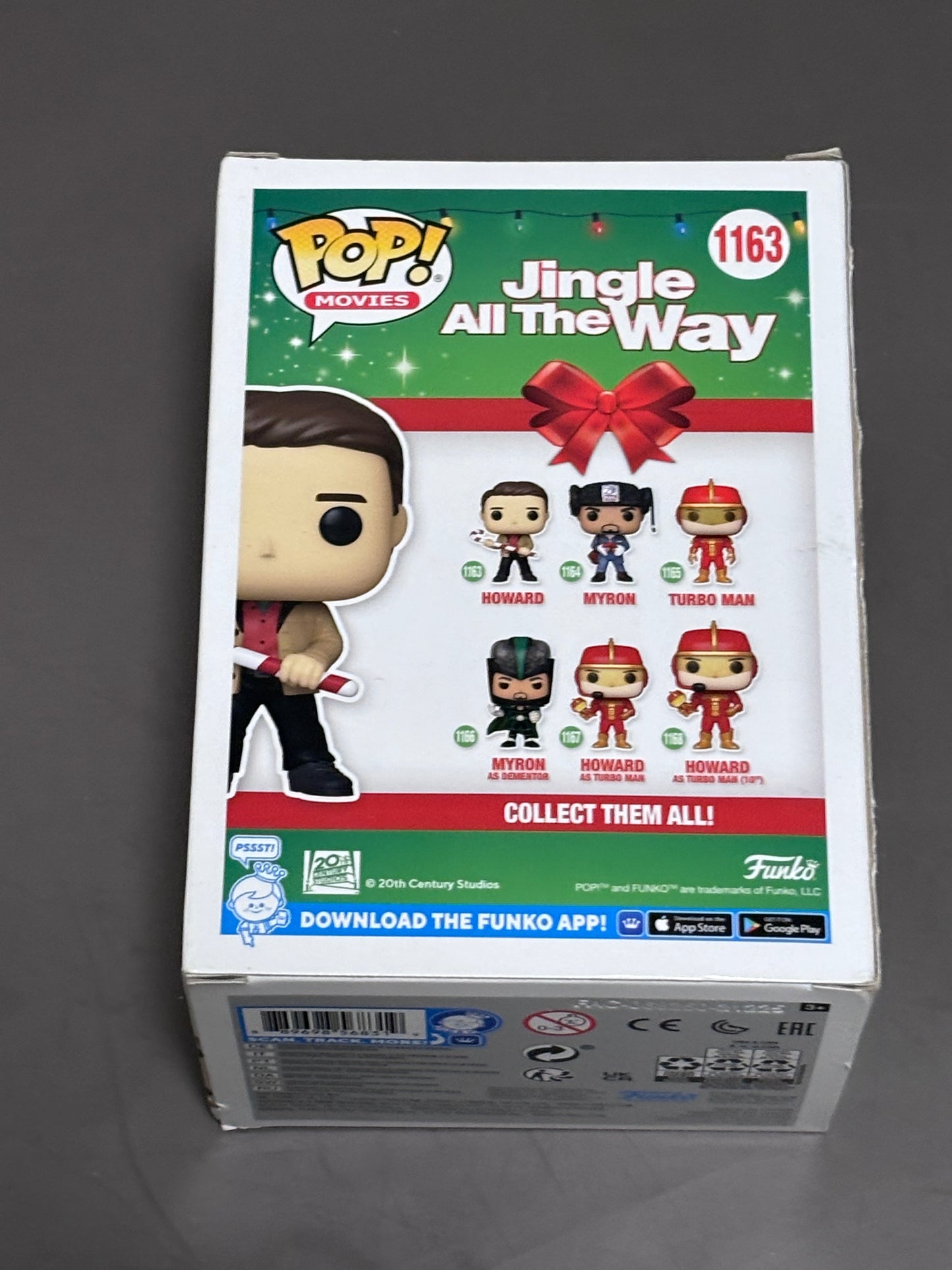 Funko Pop! Movies HOWARD #1163 Vinyl Figure Arnold Schwarzenegger Jingle All Way