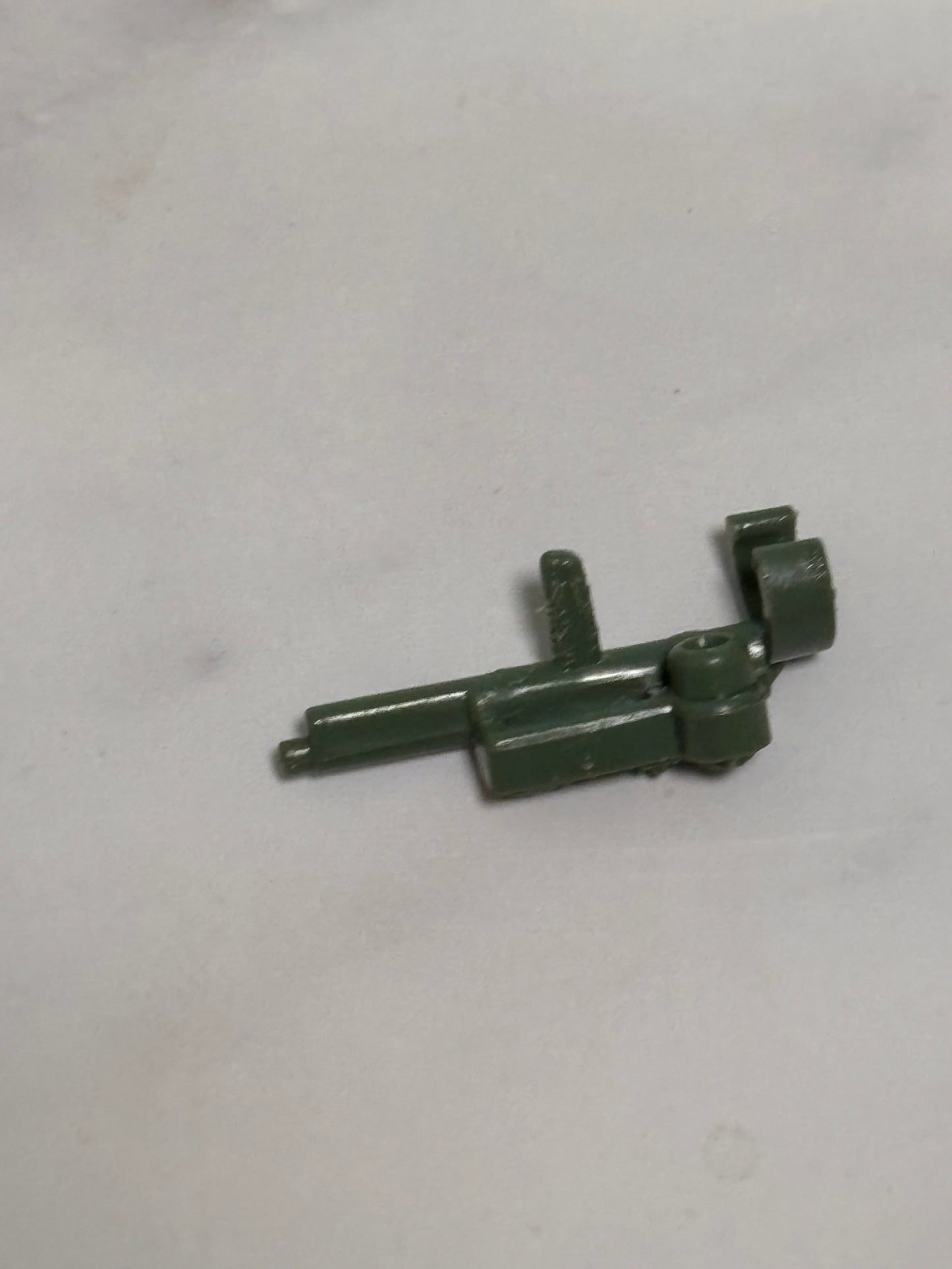 Vtg Gi Joe Jump Laser Blaster Gun 1982 Grand Slam playset Part Green Accessory