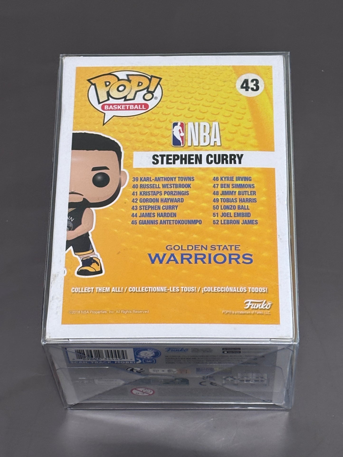 Funko Pop! Vinyl: Stephen Curry #43 NBA Warriors Exclusive Fanatics Edition