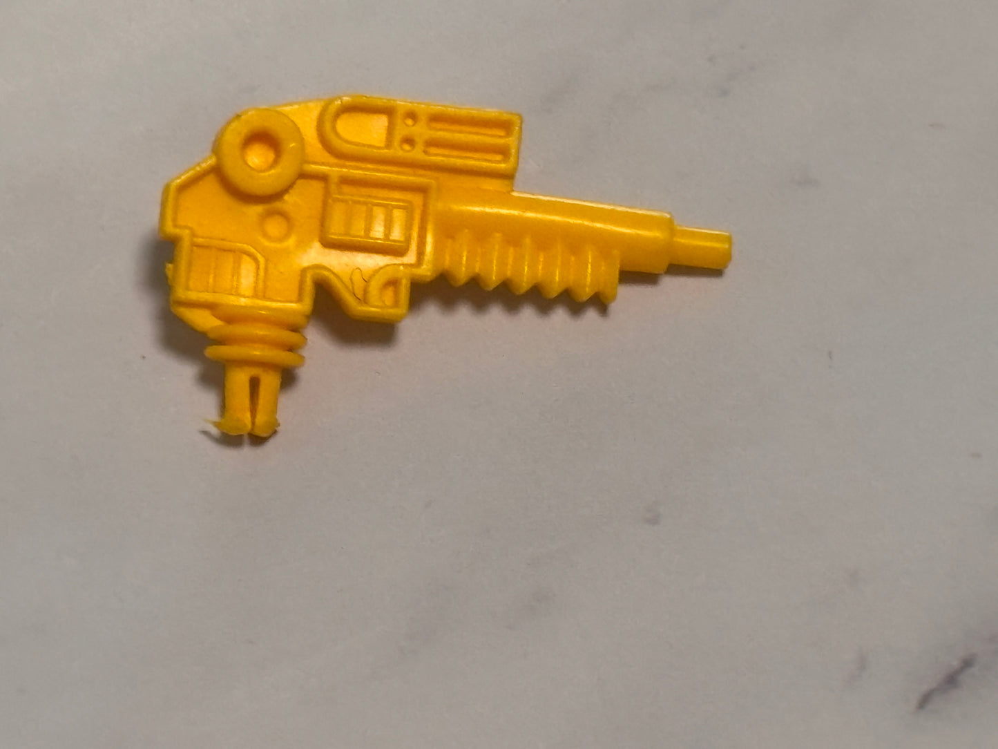 GI Joe Vehicle Cobra IMP Deck Gun 1988 Original Part Vintage Yellow