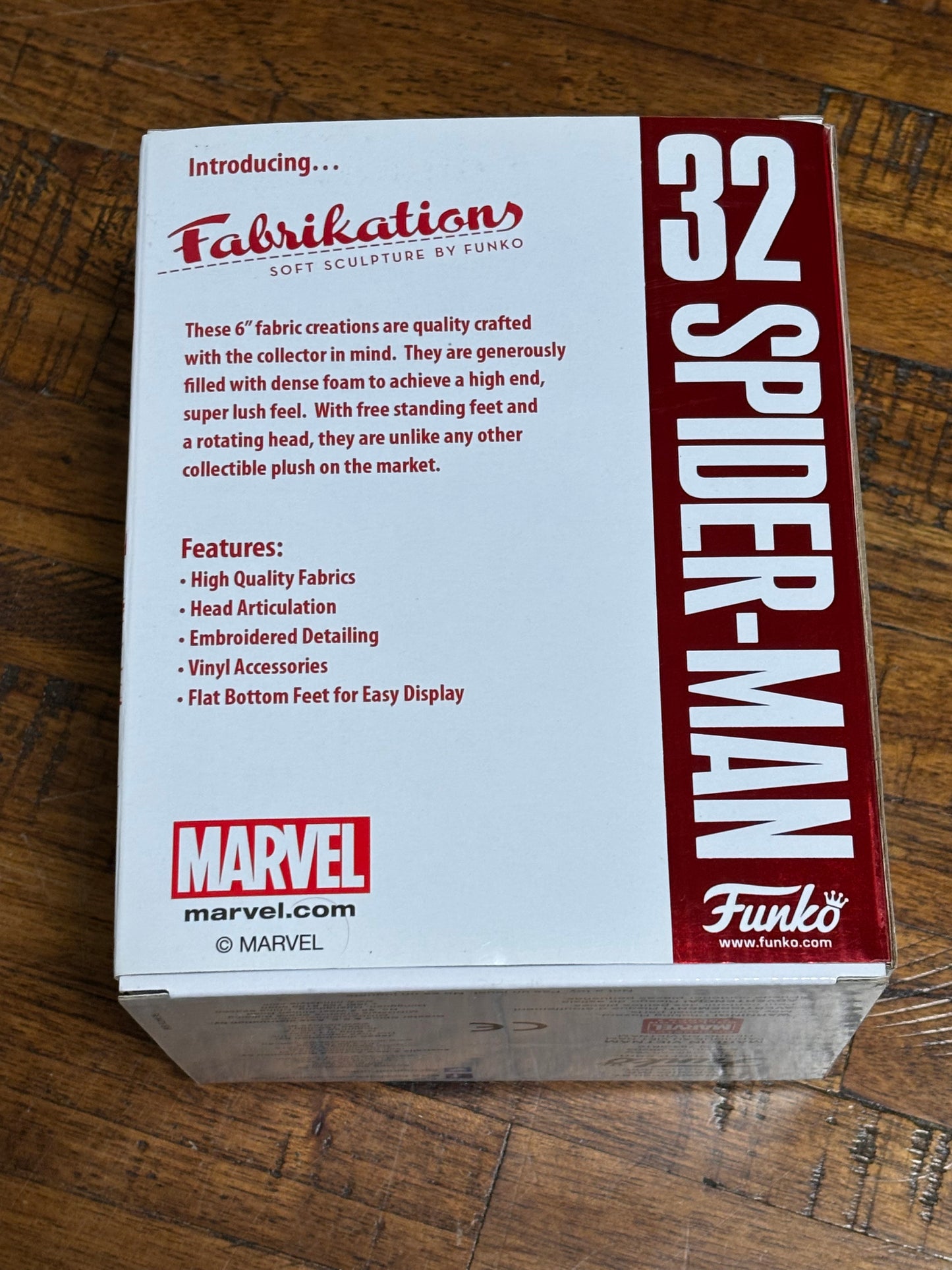 Funko Fabrikations Marvel 32 Spider-Man Collector Corps Exclusive Plush Stuffed New