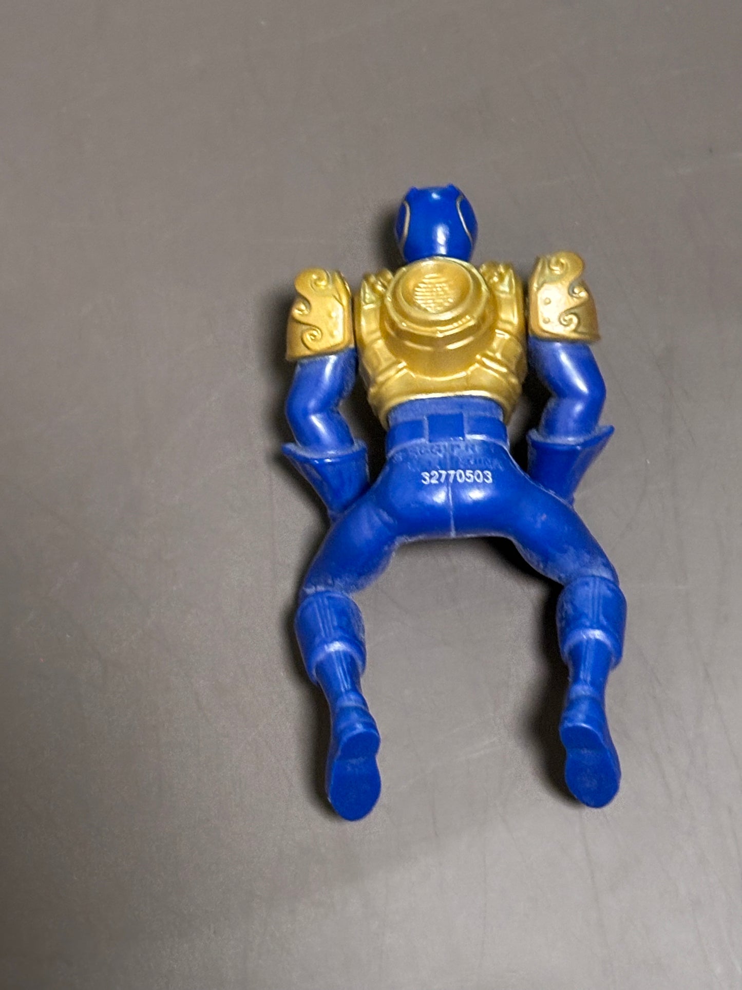 Bandai 2013 Samurai Blue Power Ranger 4" Mighty Morphin Action Figure