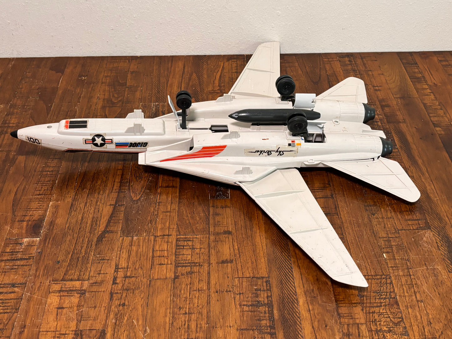 Vintage 1983 GI Joe Hasbro Jet Skystriker XP-14F Authentic Original ARAH 1980s