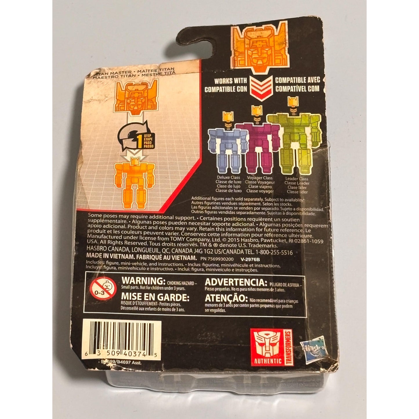 Transformers Generations Titans Return TERRI-BULL Headmaster Action Figure New