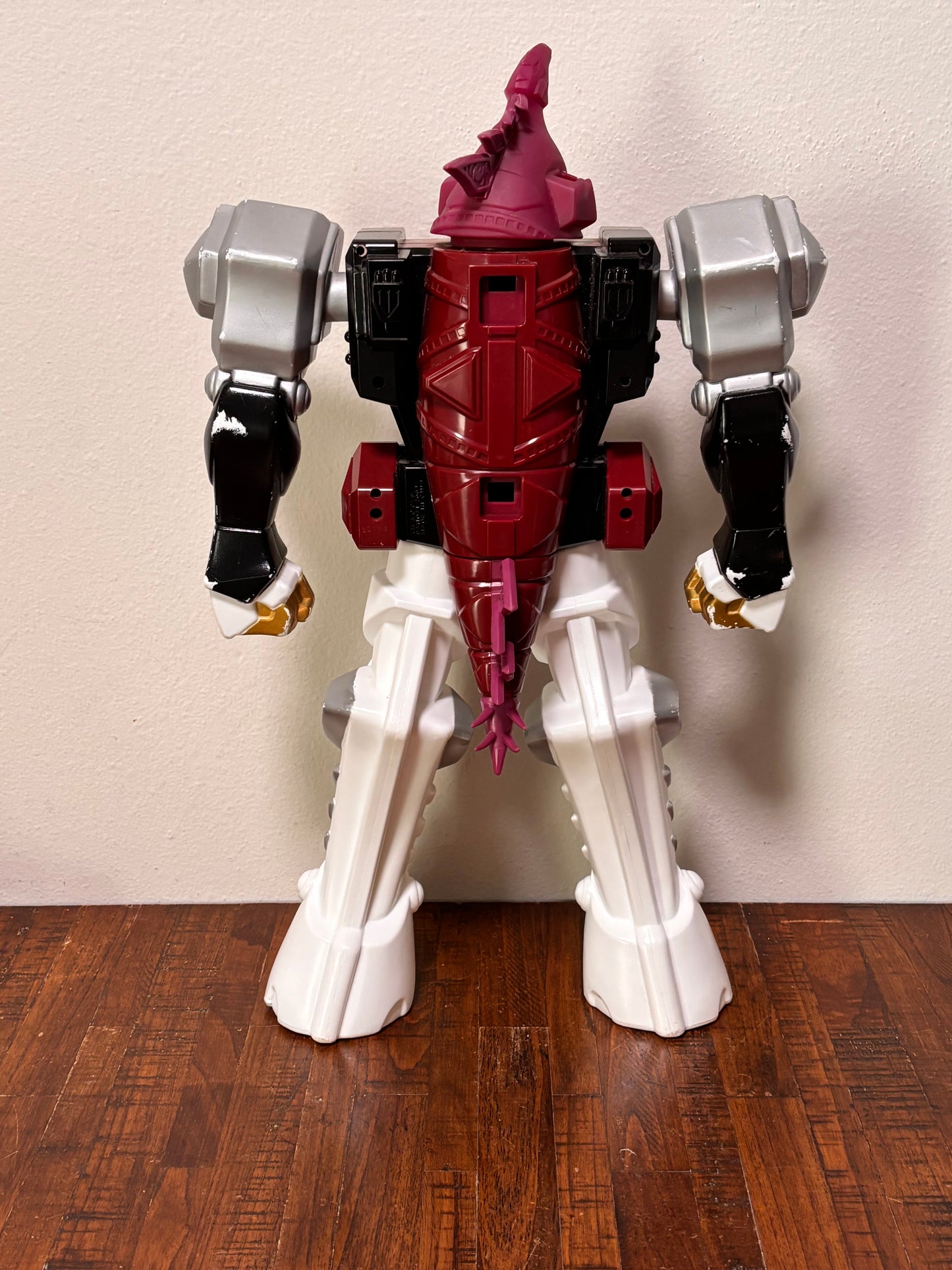 Vintage 24" Bandai Power Rangers Dino Thunder Jumbo Stegazord Action Figure 2004