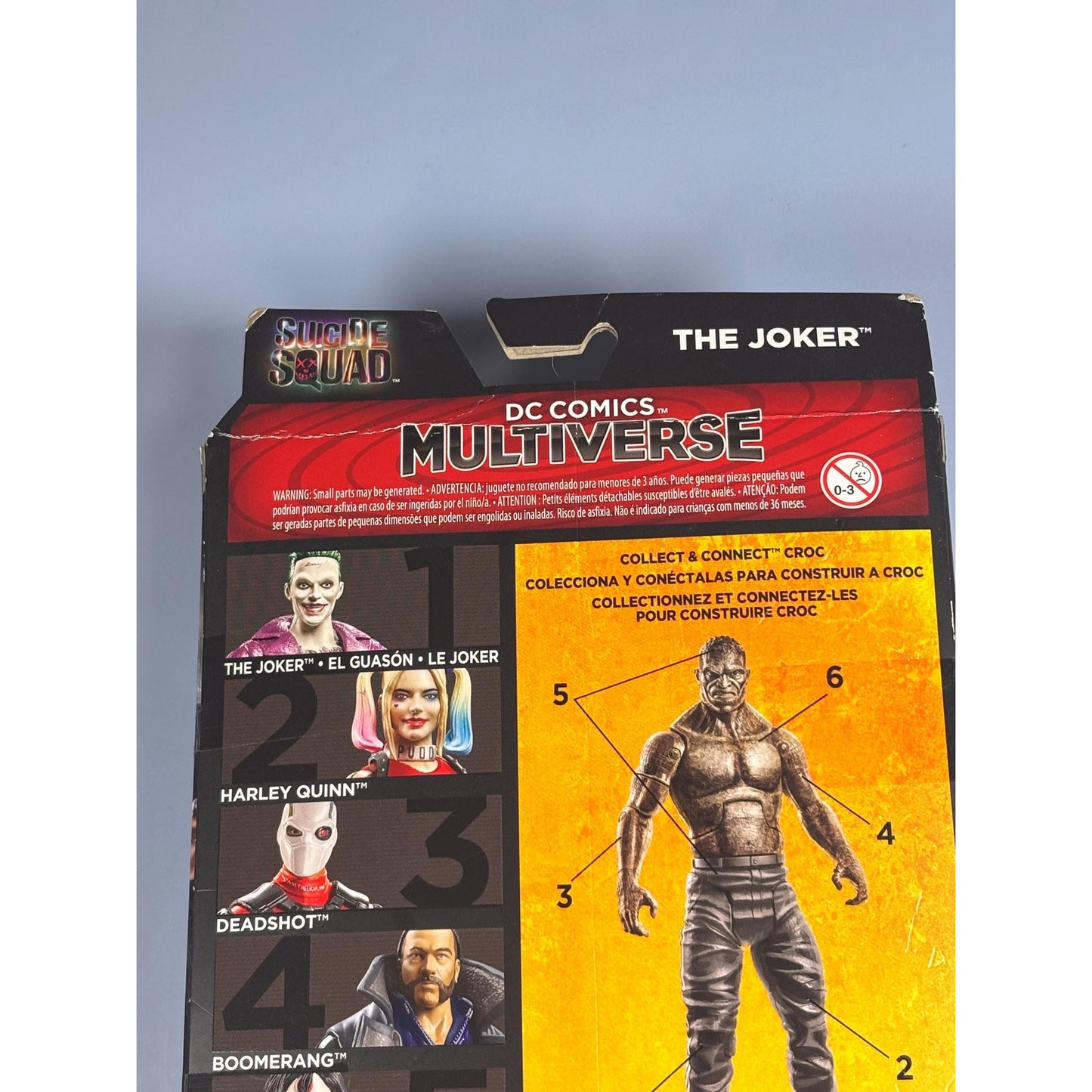 DC Comics Universe Multiverse 6" Suicide Squad The Joker Batman Figure BAF Croc