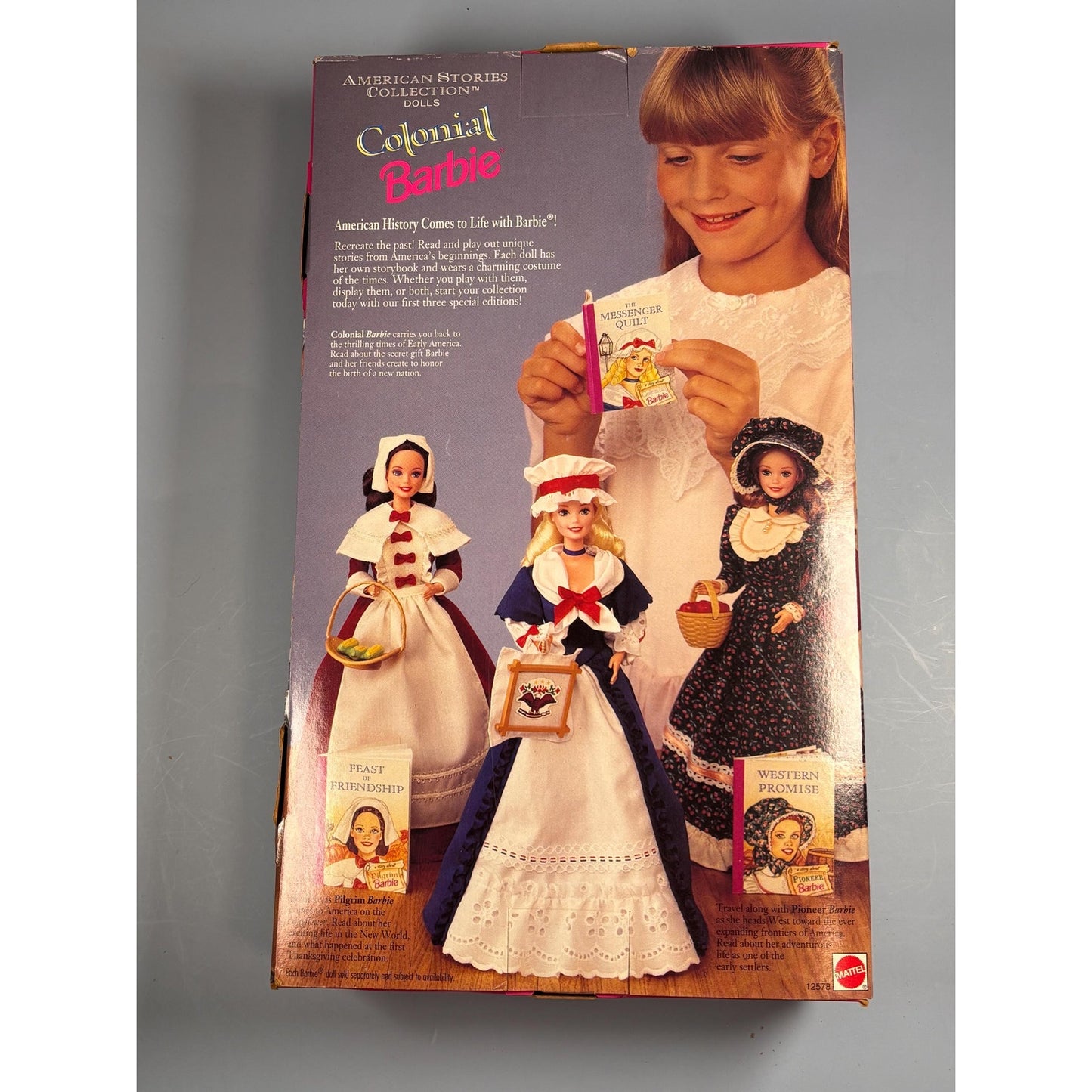 1994 Colonial Barbie Doll Special Edition American Stories Collection 12578 New