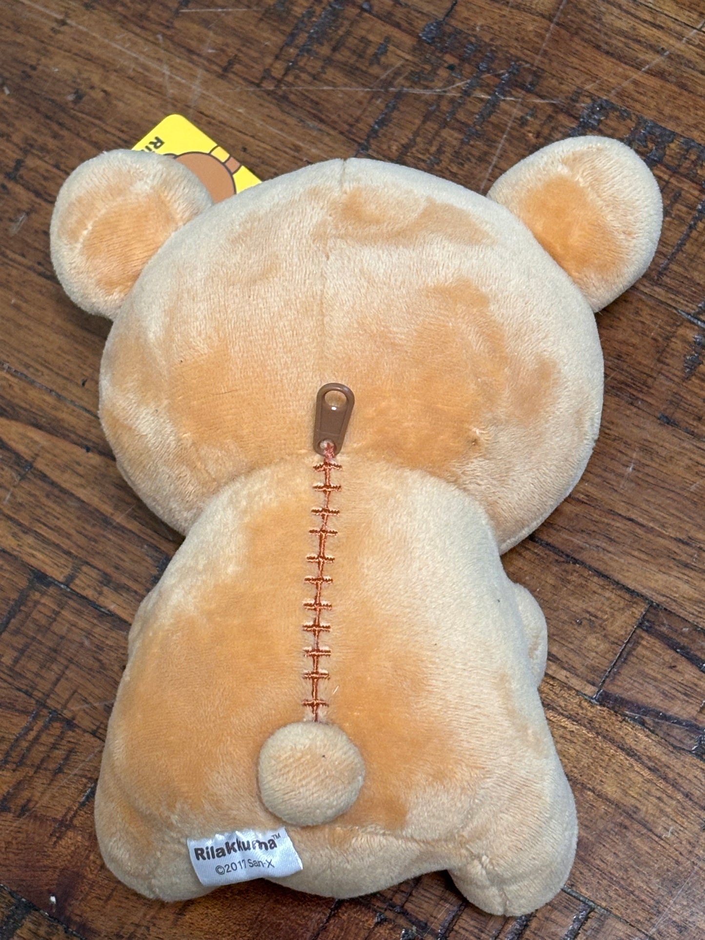 Hello Kitty San-X Rilakkuma Teddy Bear Valentine Heart w/ Pocket Plush Stuffed Animal 2017 8" New NWT Anime