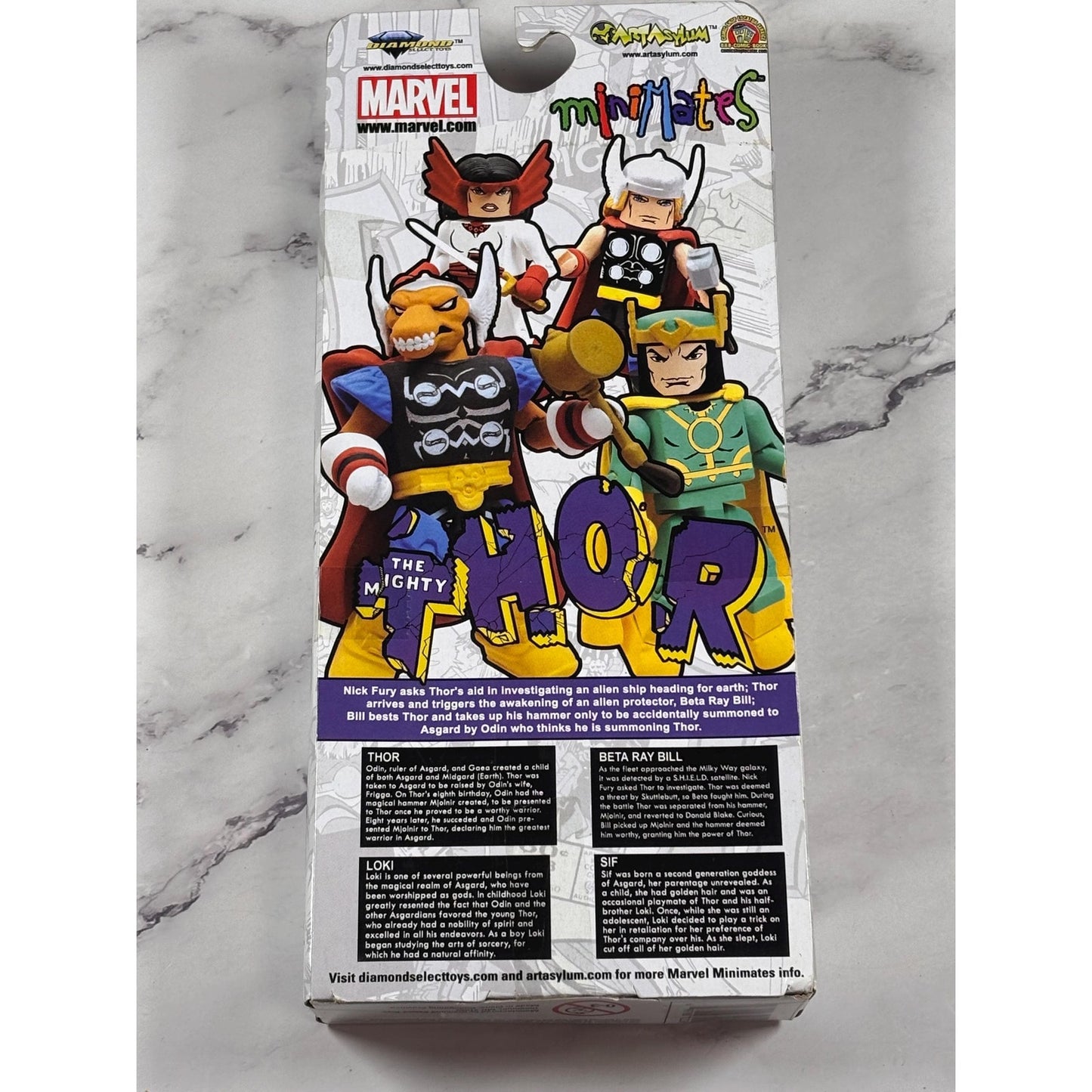 Mighty Thor STORMBREAKER Diamond Select Minimates SET SDDC 2011 Beta Ray Bill