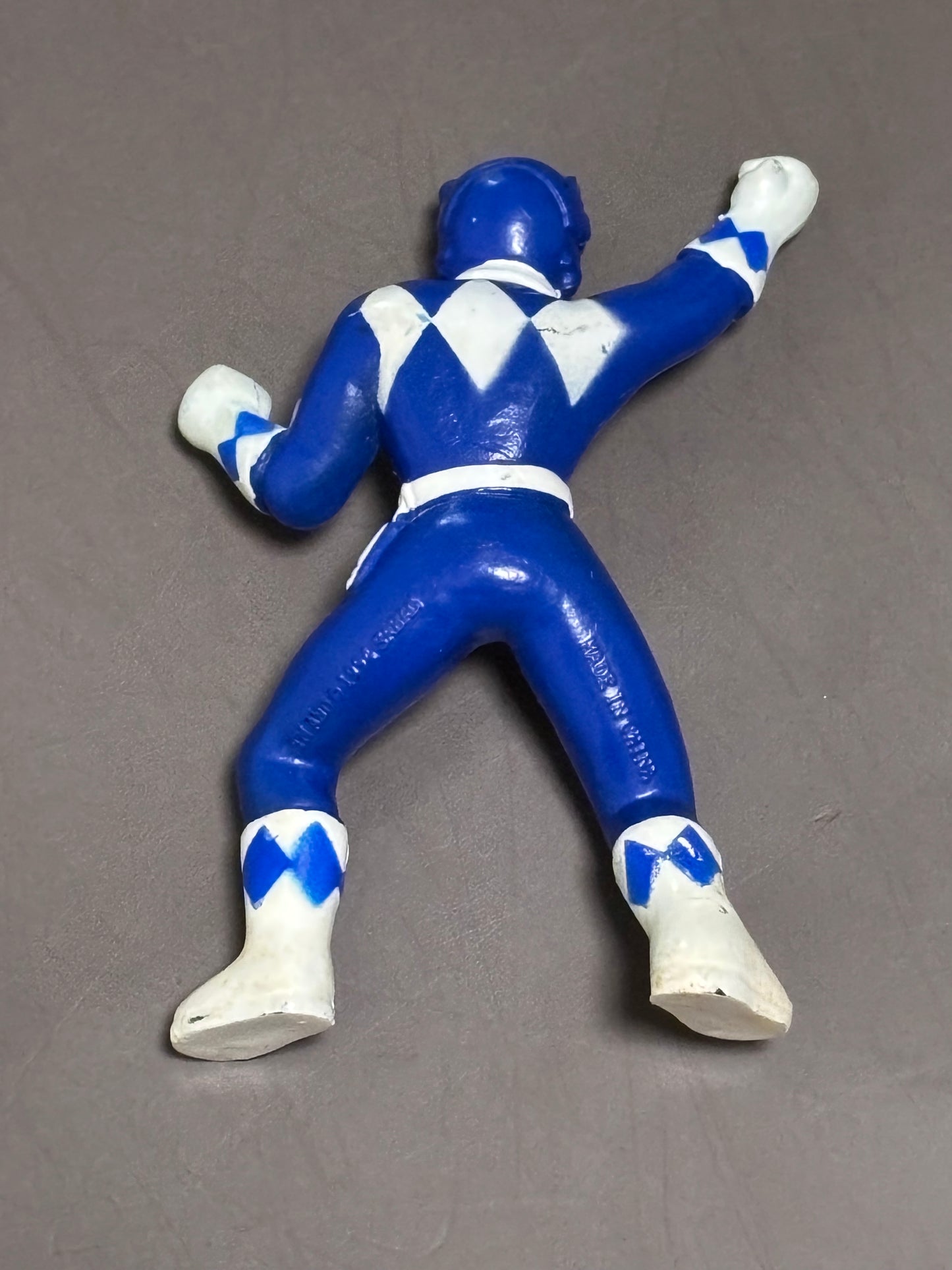 1994 Saban MIghty Morphin Power Rangers Mini 3" Blue Power Ranger Figure