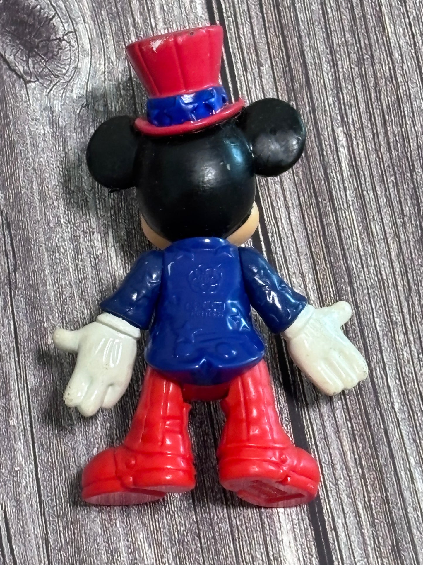 Disney Mickey Mouse Ringmaster Epcot Center Toy Action Figure Top Hat 4"