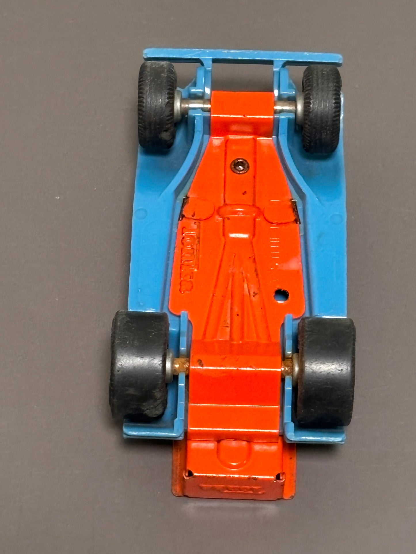 Vintage Tiny Tonka Scorcher #454 Ford Model T Hot Rod Truck Toy 1970's Red/ Blue