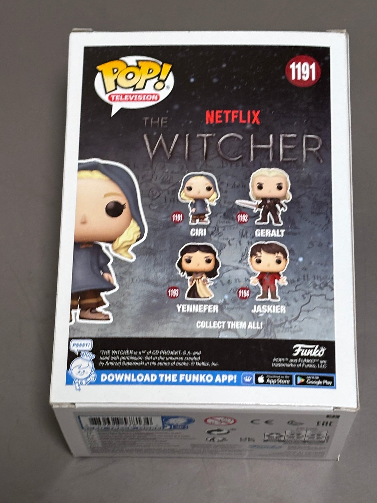 Funko Pop! Ciri The Witcher #1191 Television Pop! Vinyl Figure Multicolor Vinyl