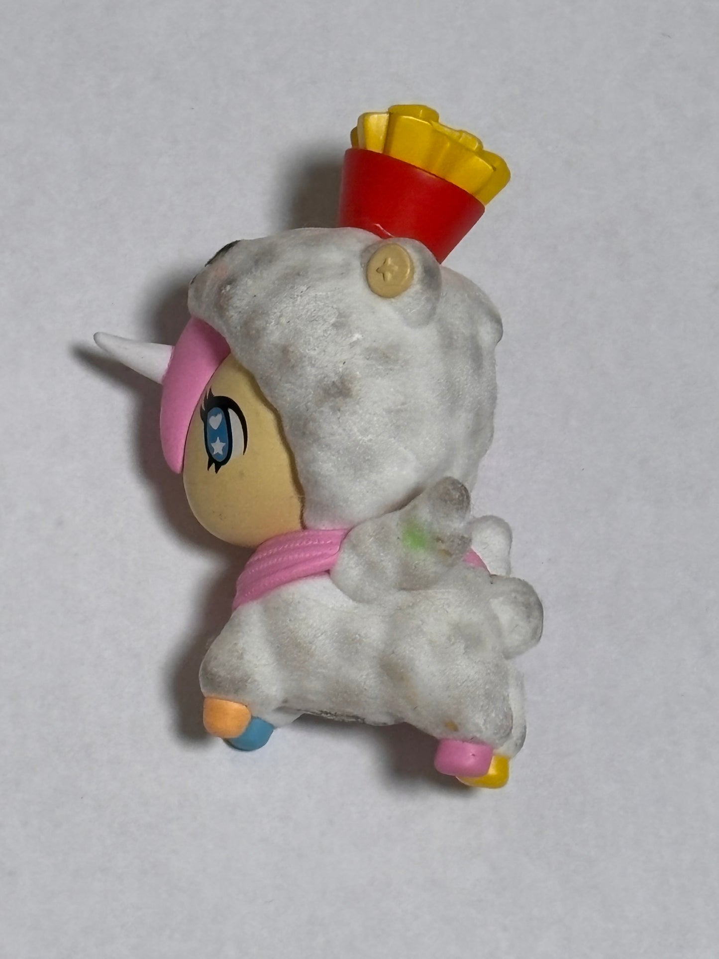 Tokidoki Capsule Cuties Unicorno Unicorn Harajuku Princess Series Fuwa Flocked Miniature Mini Vinyl Figure 3” Anime