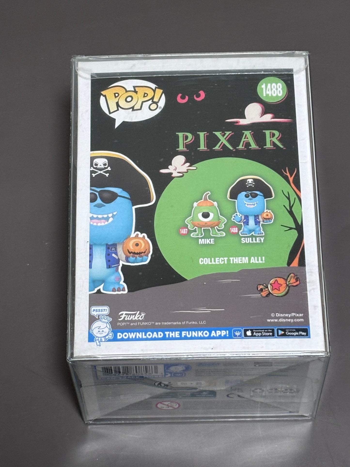 Funko Pop Pixar Sulley #1488 Monsters Inc Pirate Halloween Vinyl Figure New