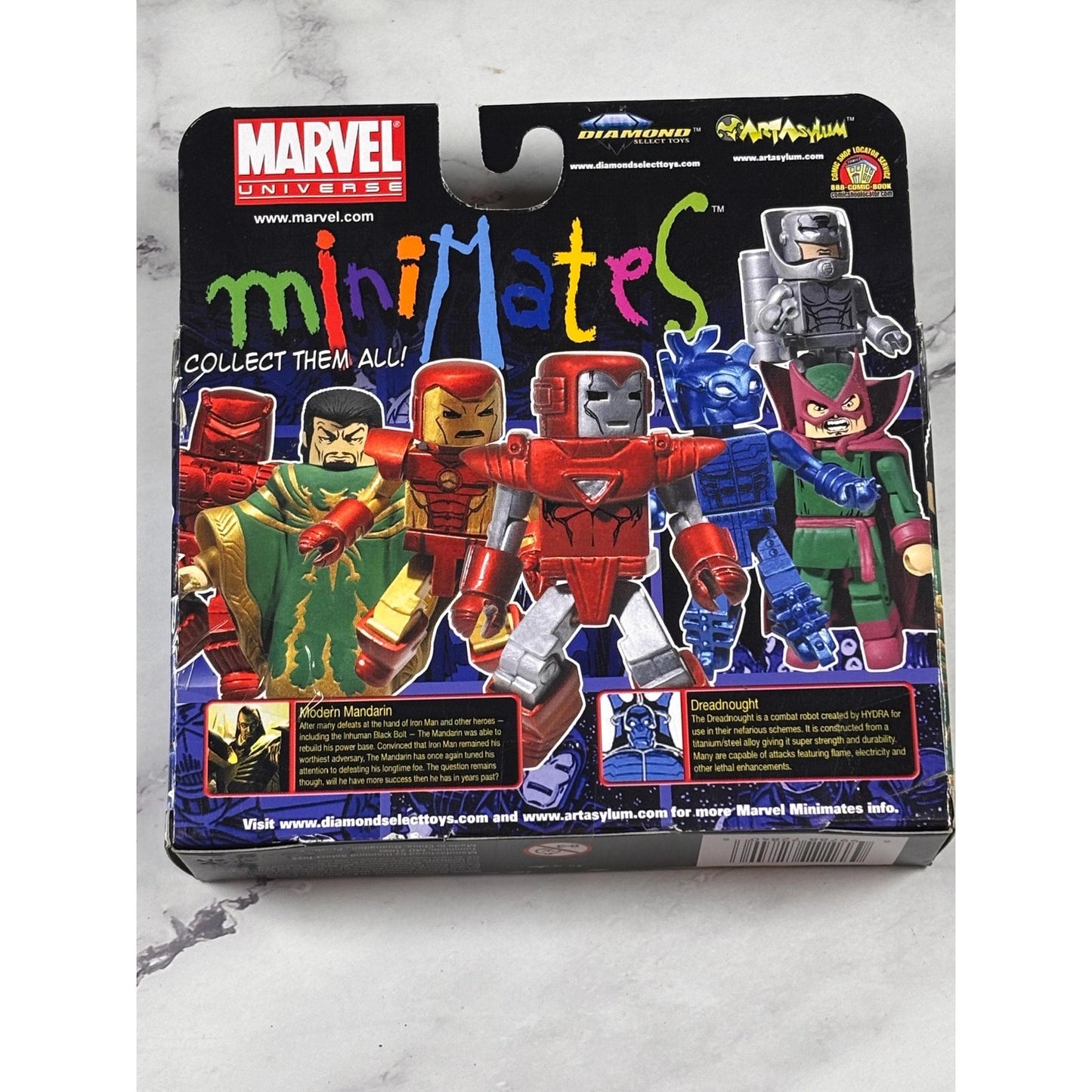 Marvel Minimates Modern Mandarin & Dreadnought Wave 36 Iron Man Avengers