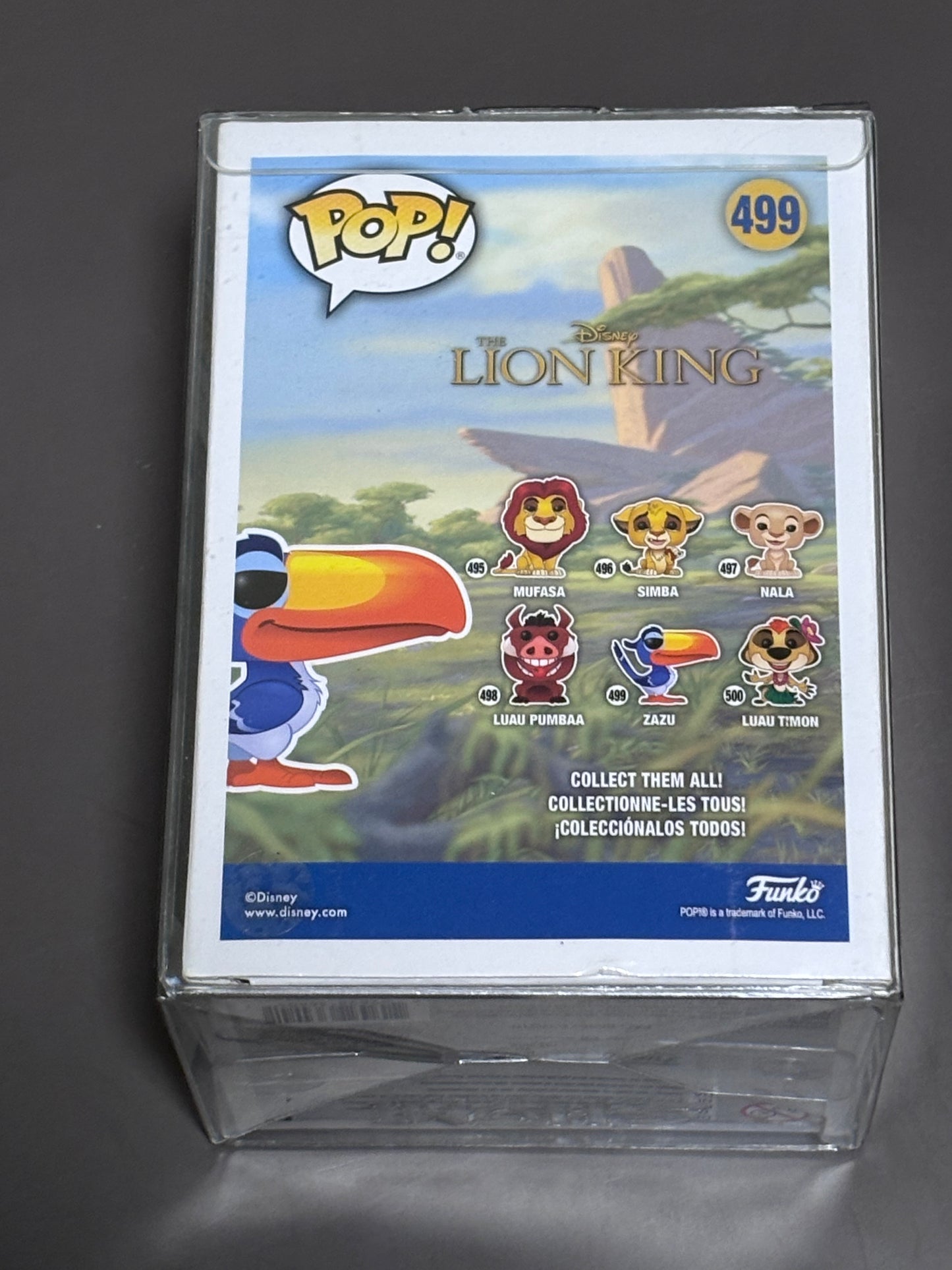 Funko POP Disney's The Lion King Zazu #499 Vaulted Vinyl Figure Bird Movie