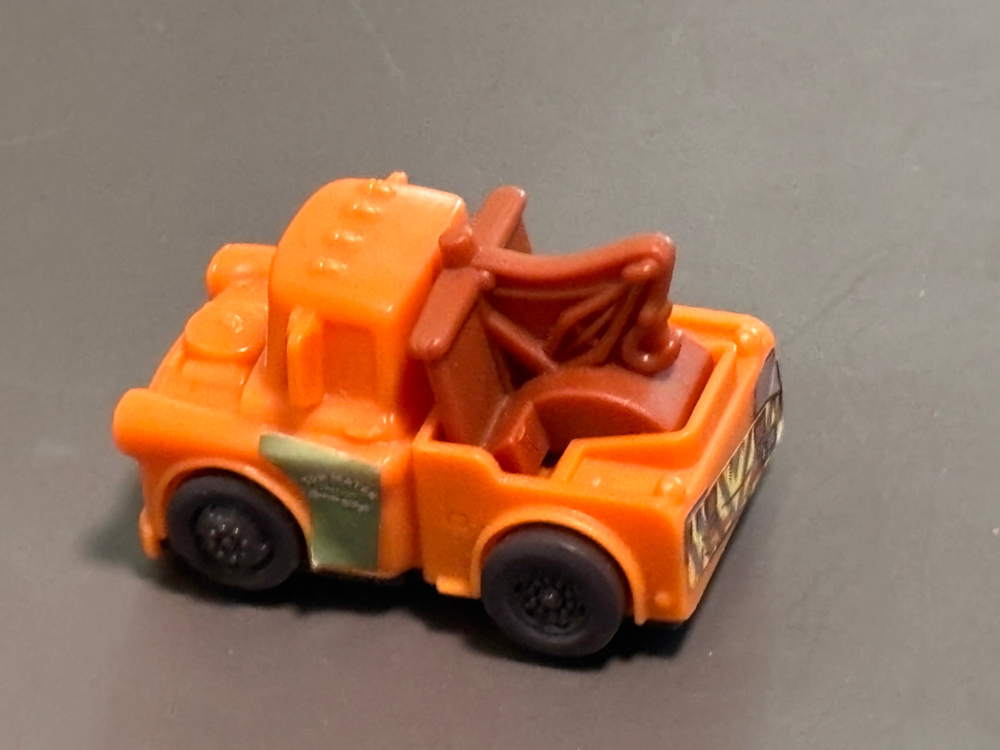 2022 Cars On The Road Rumbler Tow Truck, Mater #3 McDonalds Happy Meal Toy