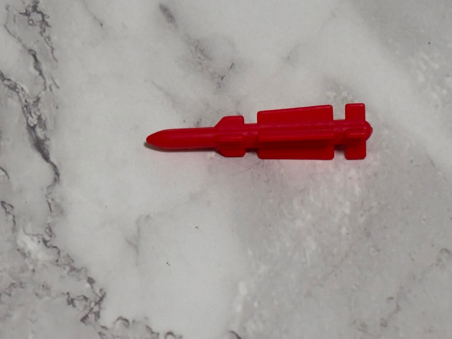 Vintage Hasbro GI JOE 1987 Mobile Command Center Red Missile Part