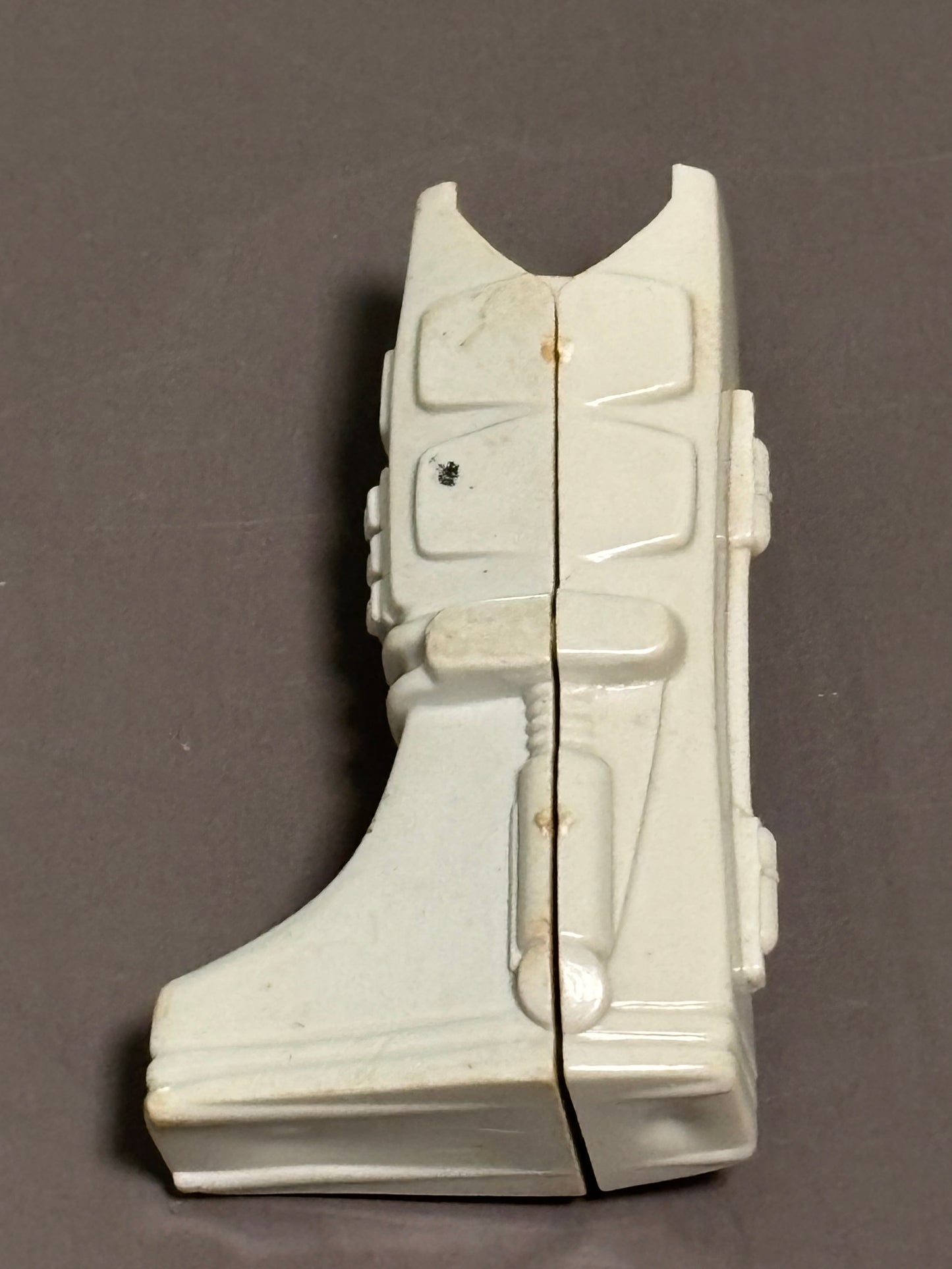 Vintage GI Joe ARAH 1983 Cobra Snake Right Leg Front No Decals Armor Part