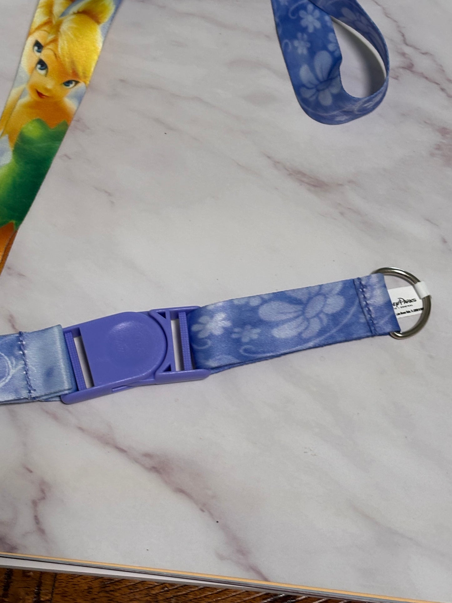 Disney Parks Tinkerbell Pin Lanyard Walt Disney World Pin Holder Collectible