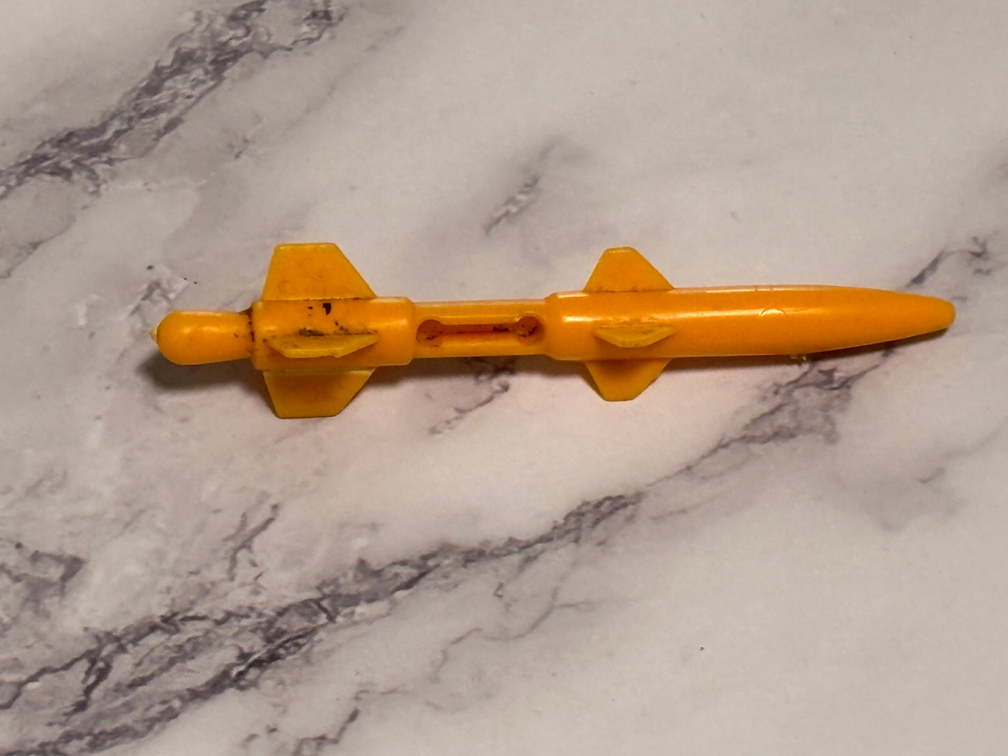 GI Joe 1990 General Large Yellow Deck Missile Rocket Vehicle Part Hasbro ARAH