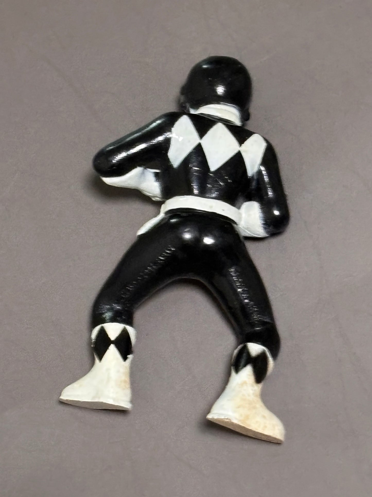 1994 Saban MIghty Morphin Power Rangers Mini 3" Black Power Ranger Figure