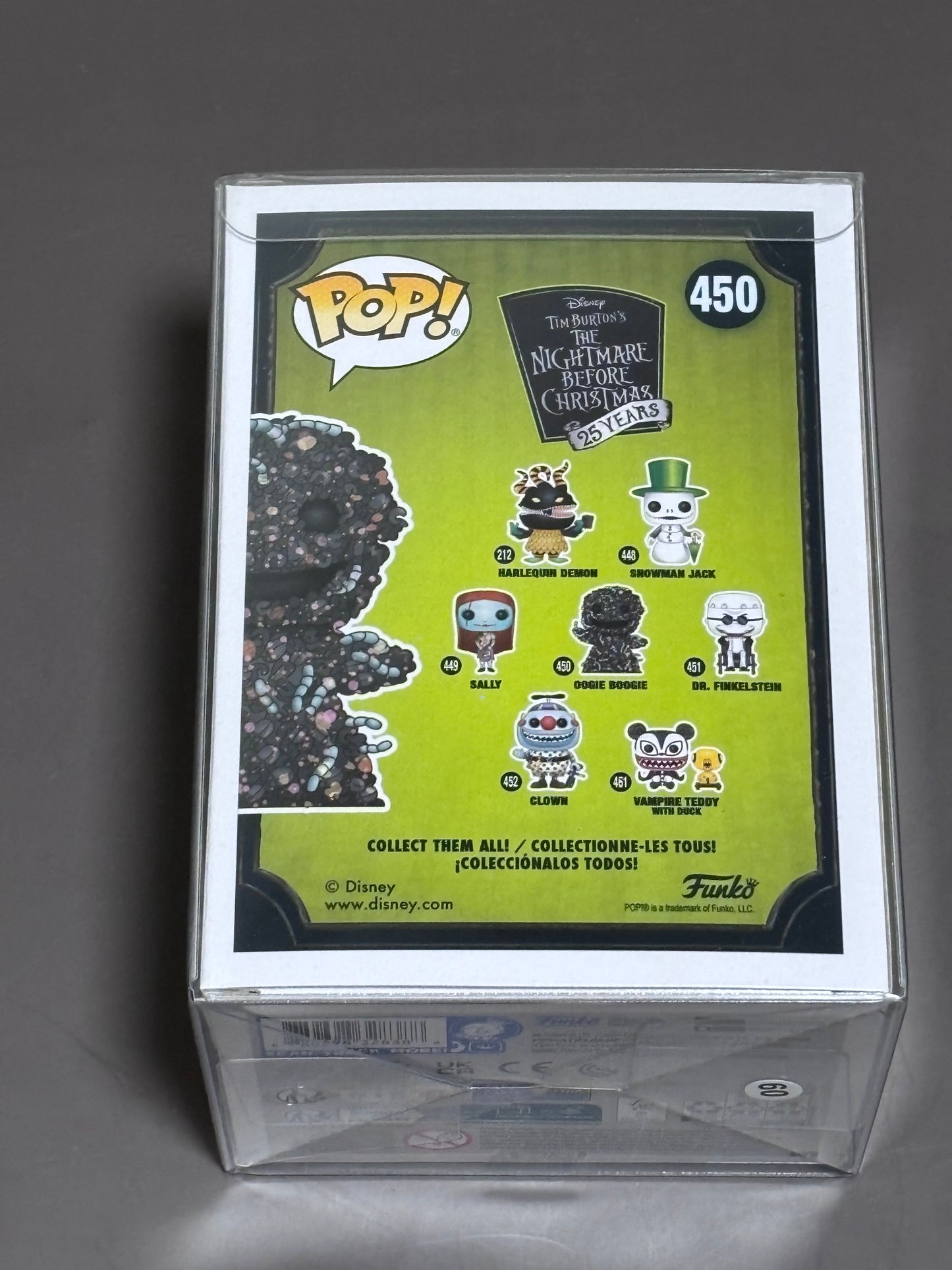 Funko Pop Disney Nightmare Before Christmas Oogie Boogie #450 Worms & Dirt NBC