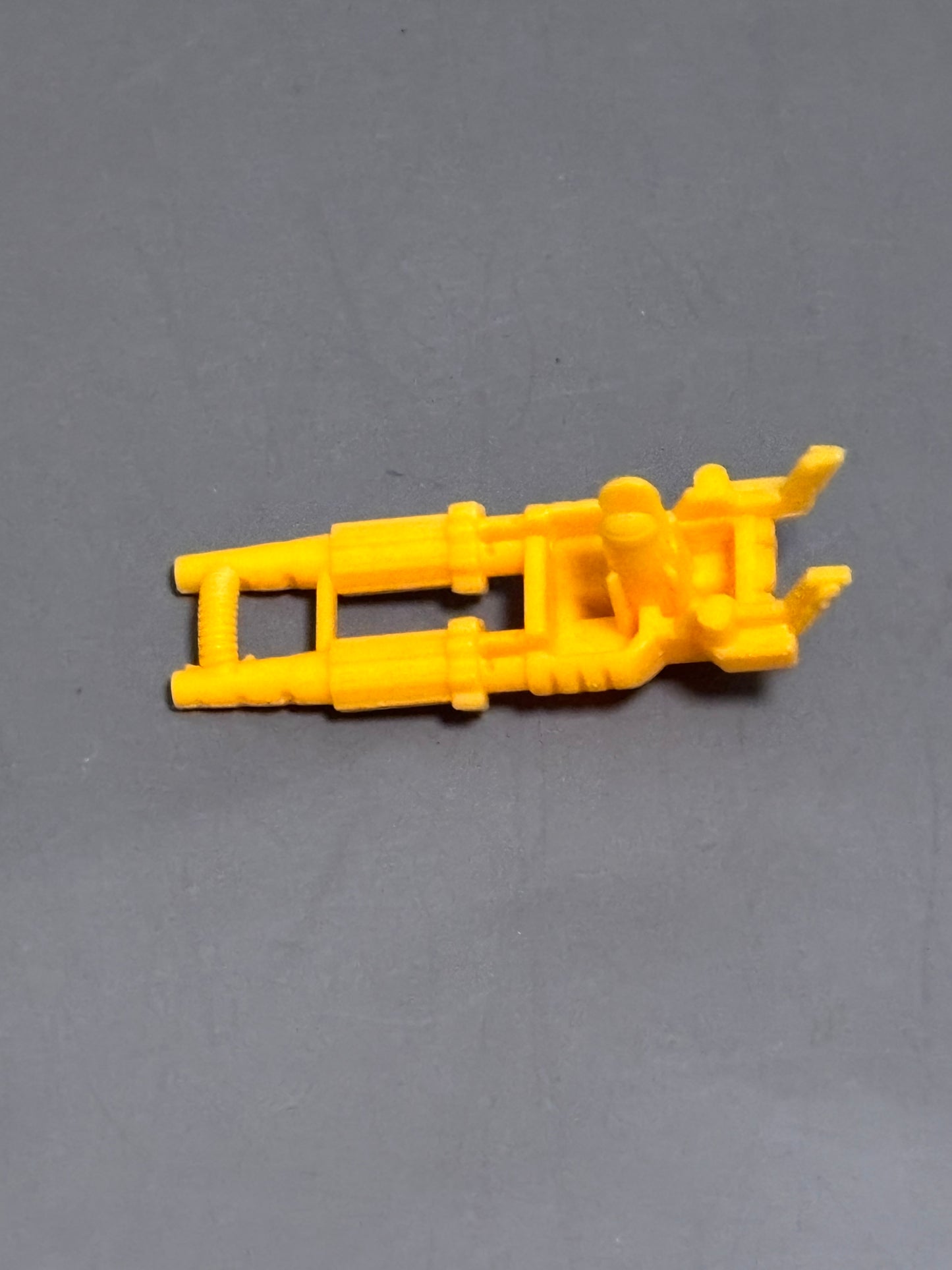 GI Joe Vehicle Arctic Blast Rear Twin Gun Turret w Tabs 1989 Original Part