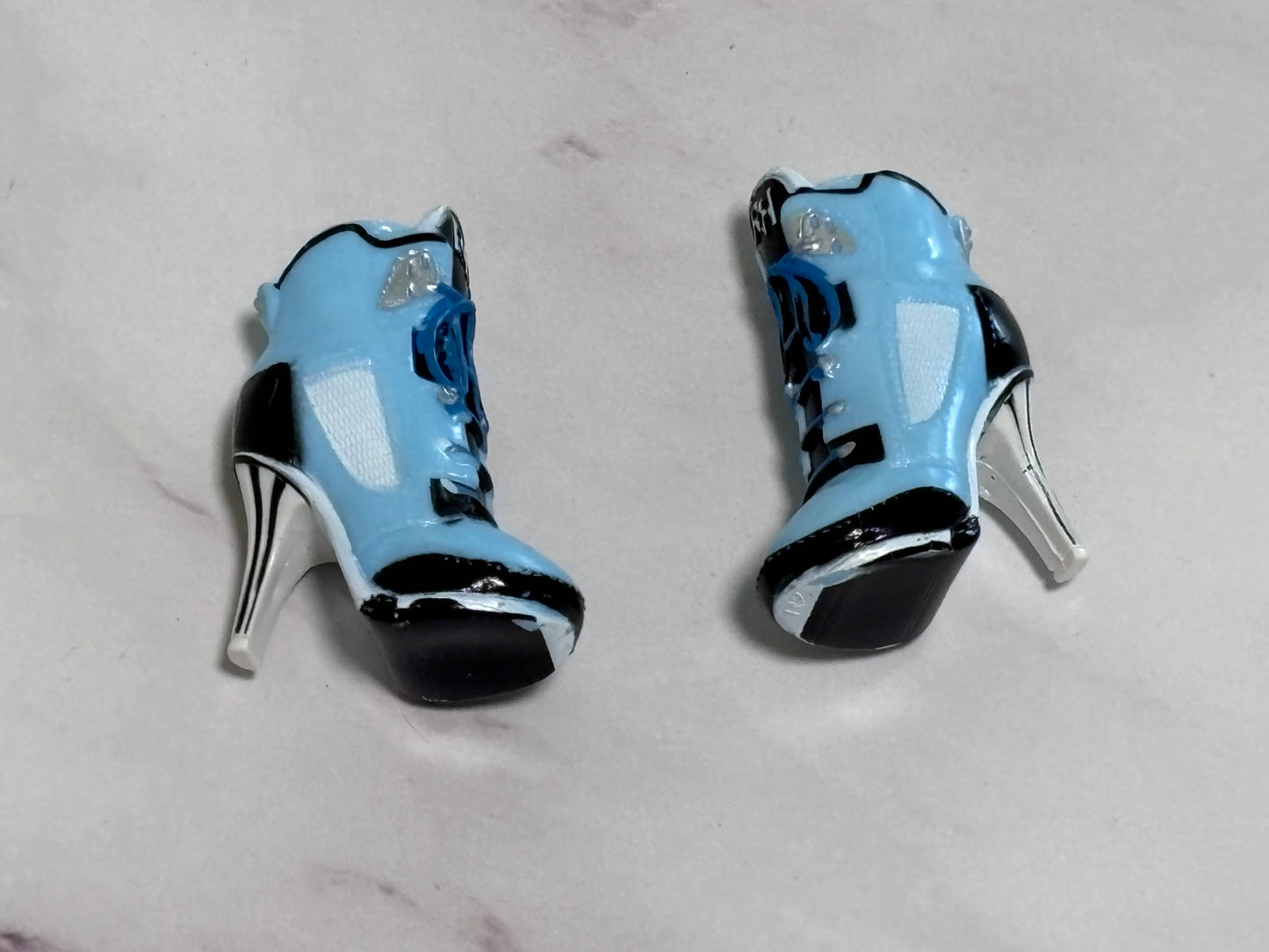 Rainbow High Doll Skylar Bradshaw Blue Cheerleader Shoe Heel Sneaker Pumps Sport