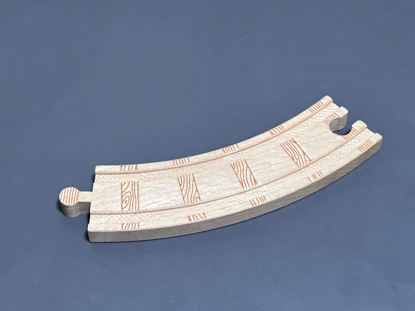 Thomas & Friends Curved Wooden Railway Track 6” Replacement Part / Piece