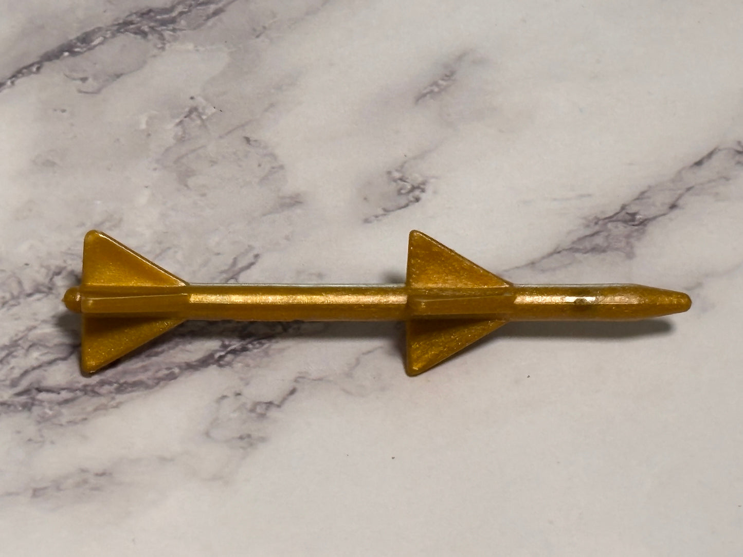 GI Joe 1988 Destro’s AGP Missile Vintage Vehicle Part ARAH Hasbro Gold Arah