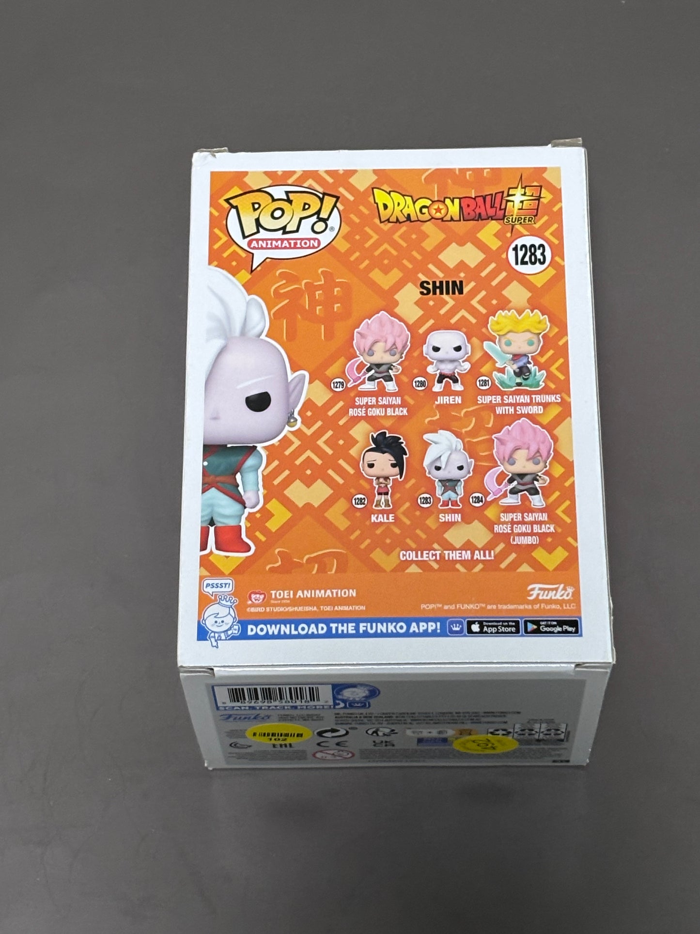 Funko Pop Dragon Ball Super Shin #1283 Animation Toei Vinyl Figure