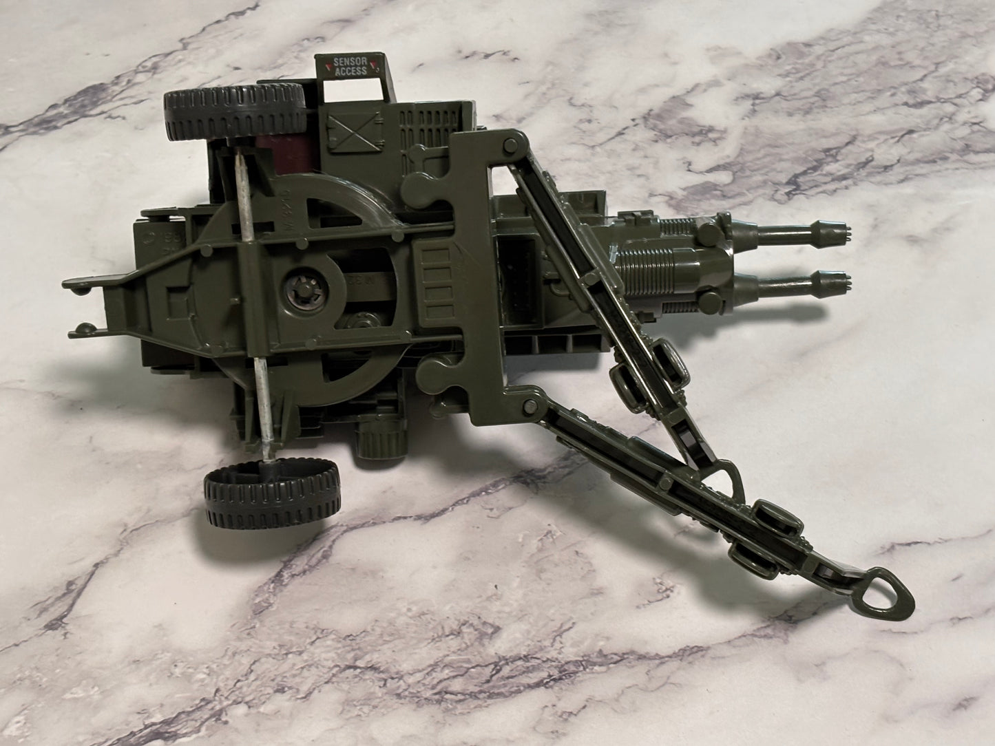 Vintage HAL Heavy Artillery Laser G.I. Joe 1982 Hasbro Vehicle Action Figure