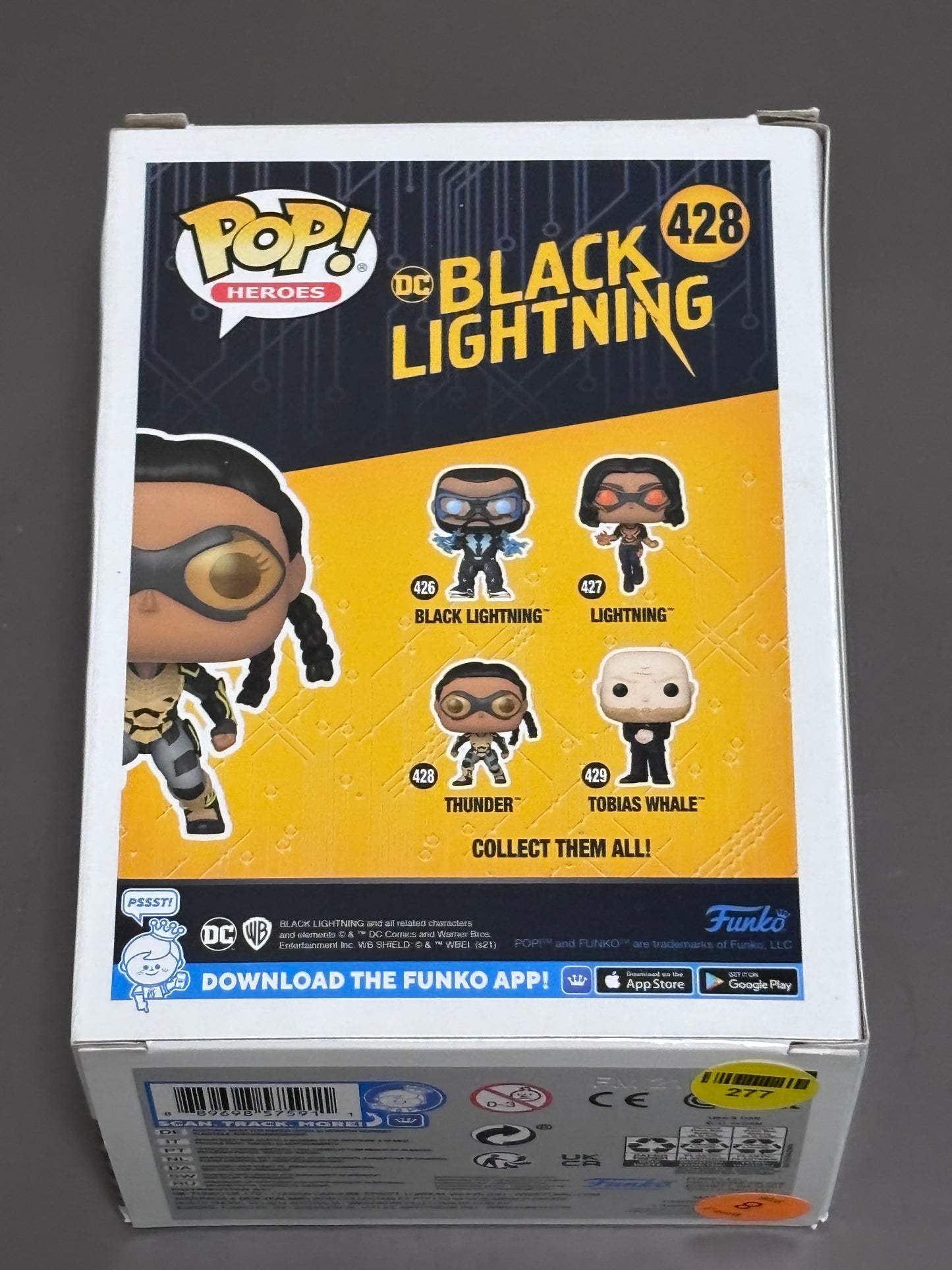 Funko POP Anissa Pierce Thunder #428 Black Lightning Vinyl Figure
