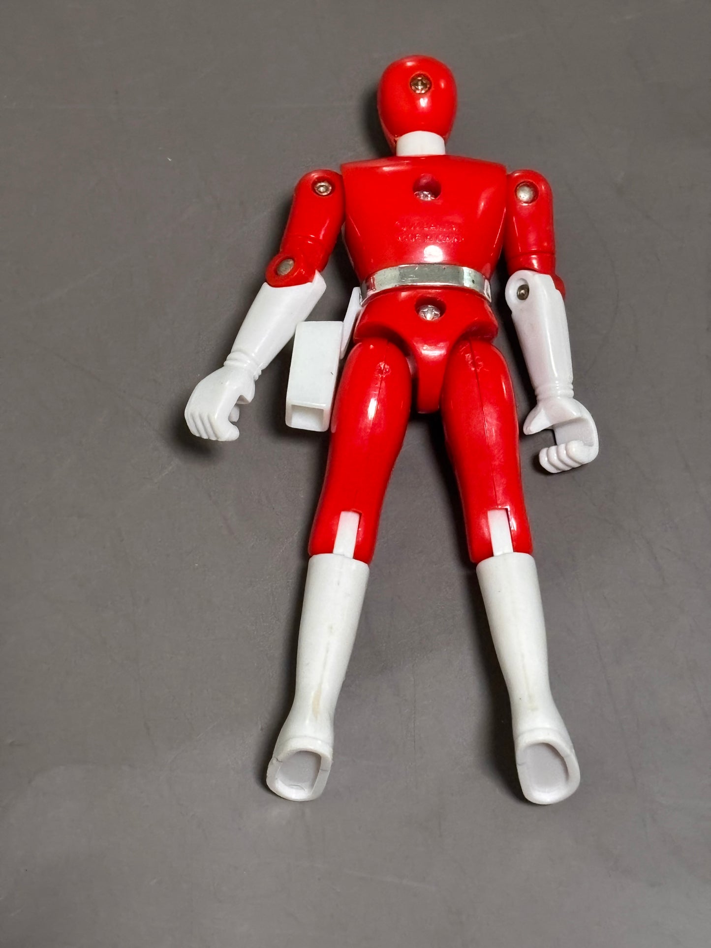 1993 Bandai Mighty Morphin Power Rangers Red Ranger Figure 4.5"