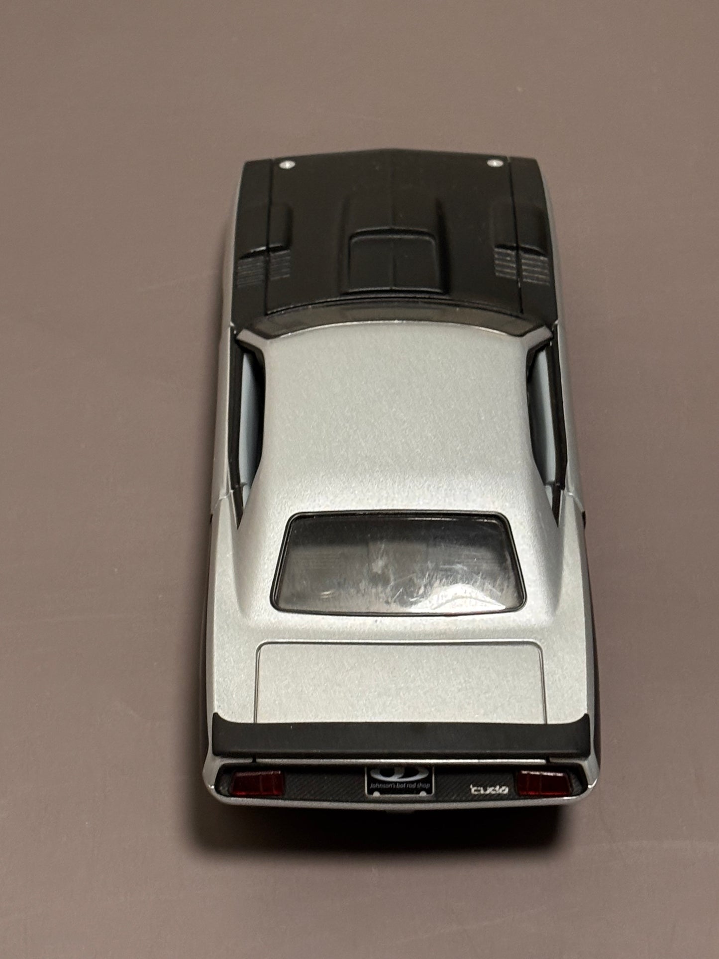 Hot Wheels G Machines 1971 G Force Plymouth Barrauda Silver Black 1/24 Die Cast