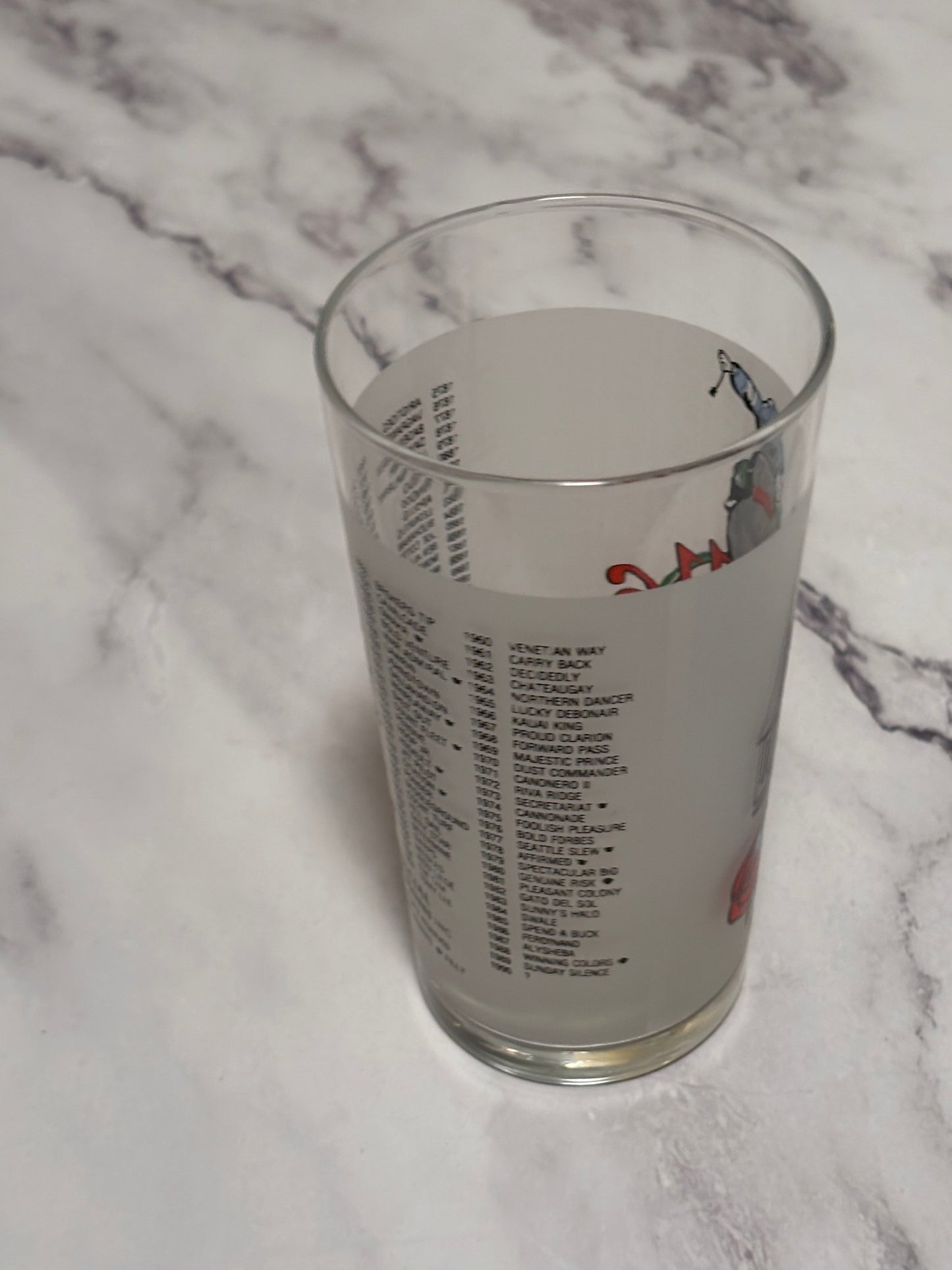 1990 Kentucky Derby Official 116th Churchill Downs Vintage Julep Glass Louisville
