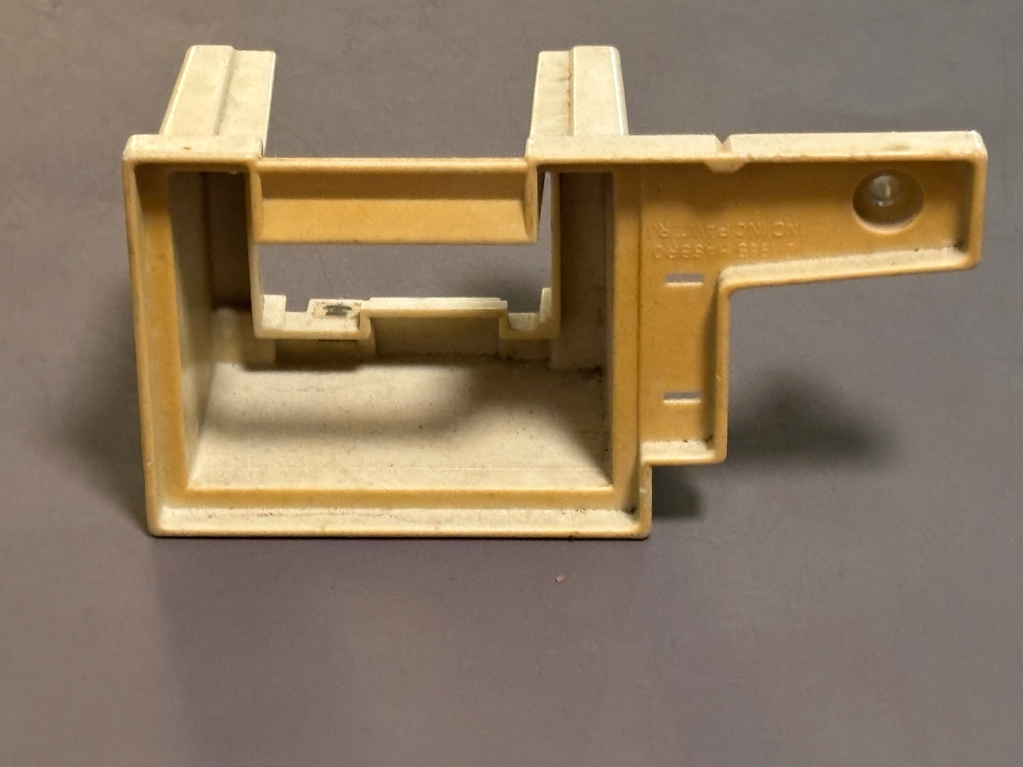 1985 Hasbro G.I. Joe ARAH Check Point Alpha Battle Station Lower Base Vintage Part