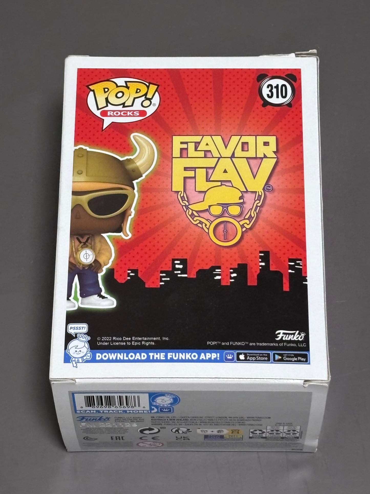 Funko Pop! Vinyl: Flavor Flav 310 Music Rocks Collectible Figure