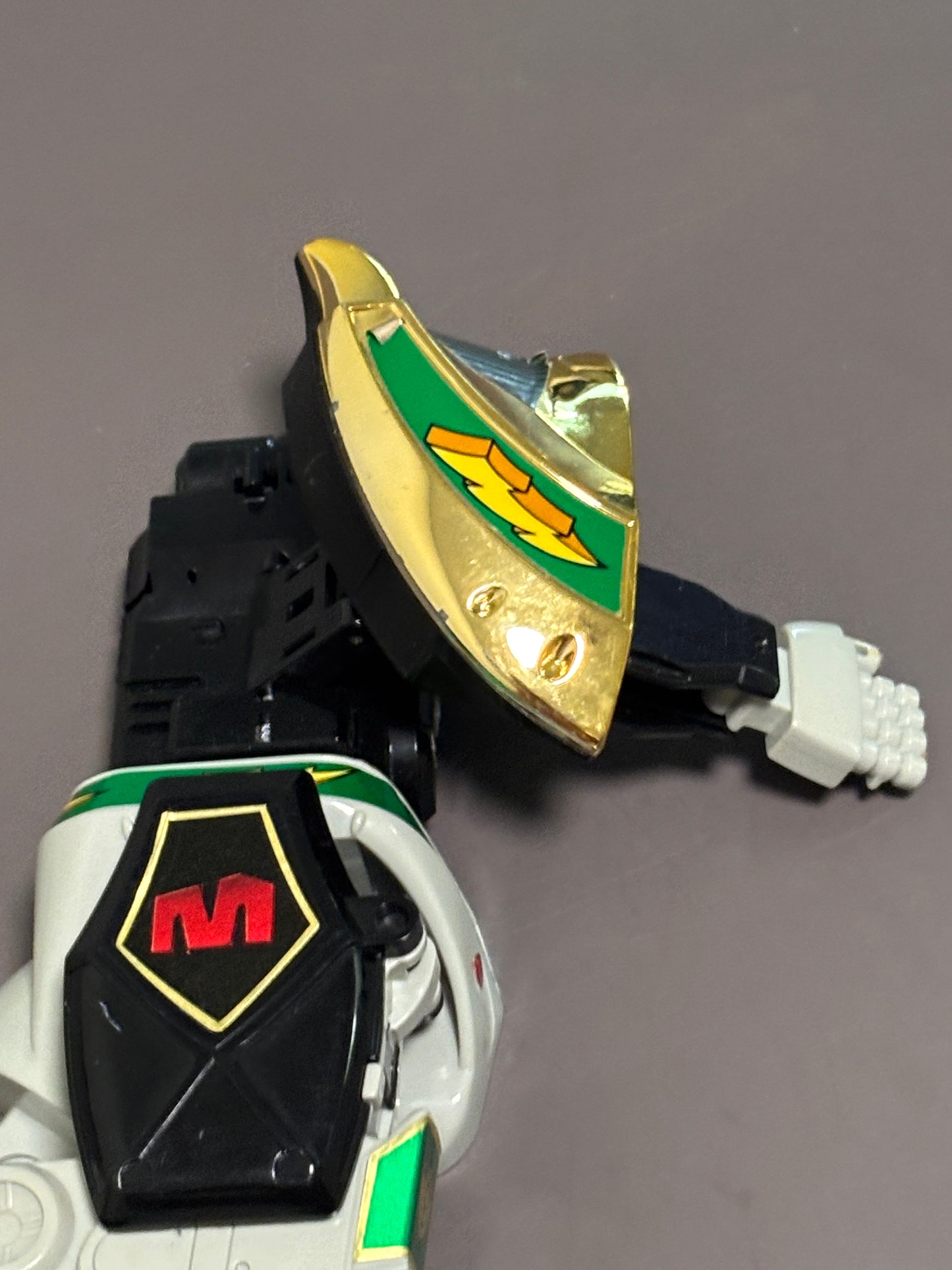 Power Rangers 1993 Green Dragonzord Megazord Part Right Side Leg Arm MMPR