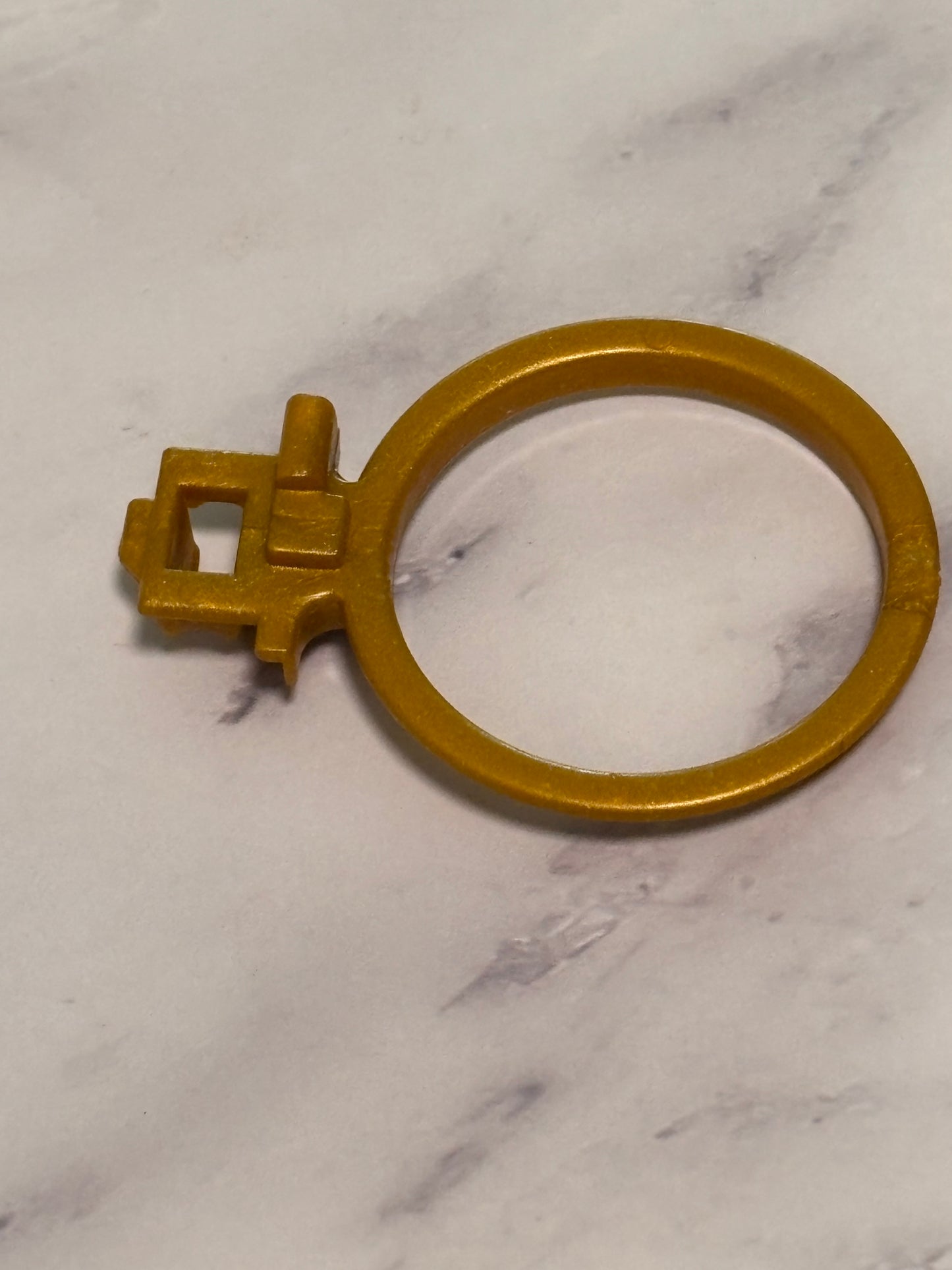 GI Joe Destro Despoiler Gun Ring 1988 Demon Vehicle Gold Part