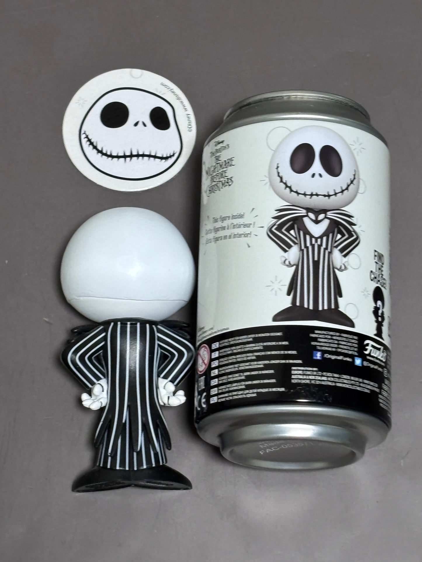 Funko Jack Skellington Soda Can Figure 1/ 16,700 Disney