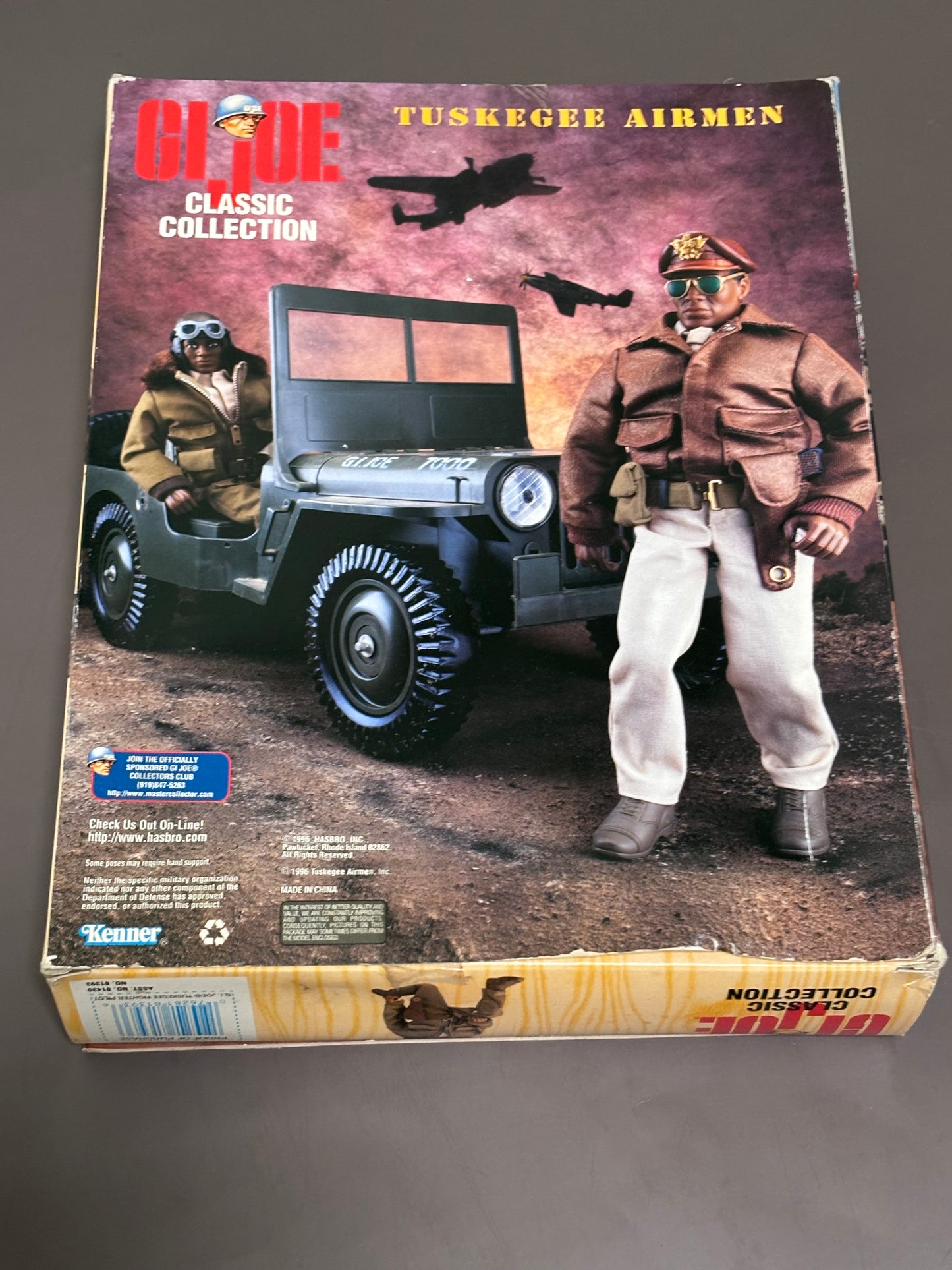 GI Joe Tuskegee Airmen 12" Figure 1996 Classic Collection WWII Fighter Pilot Hasbro New