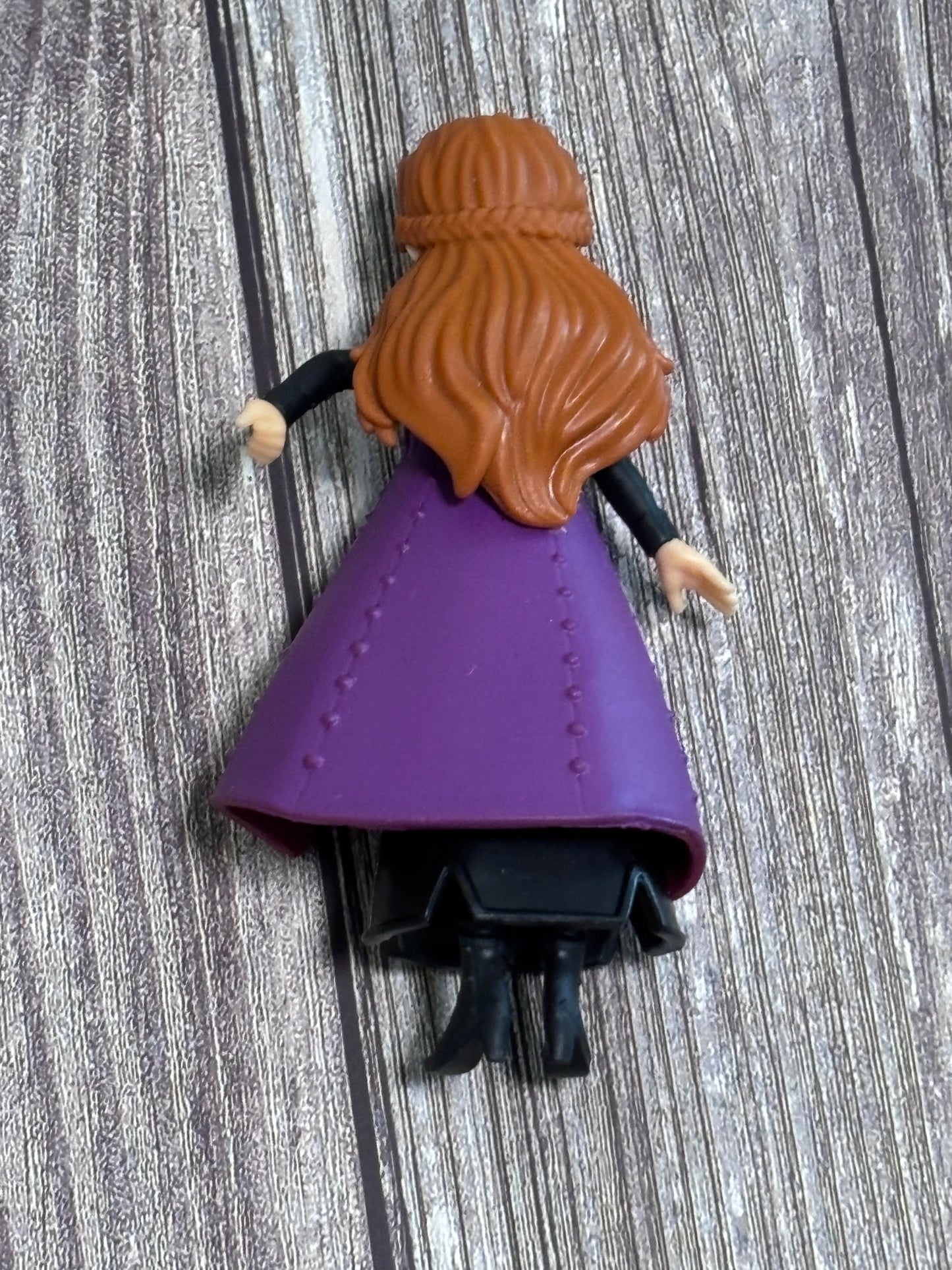 Disney Hasbro Anna Frozen Figure Mini Doll Poseable Removable Jacket 2018 4"