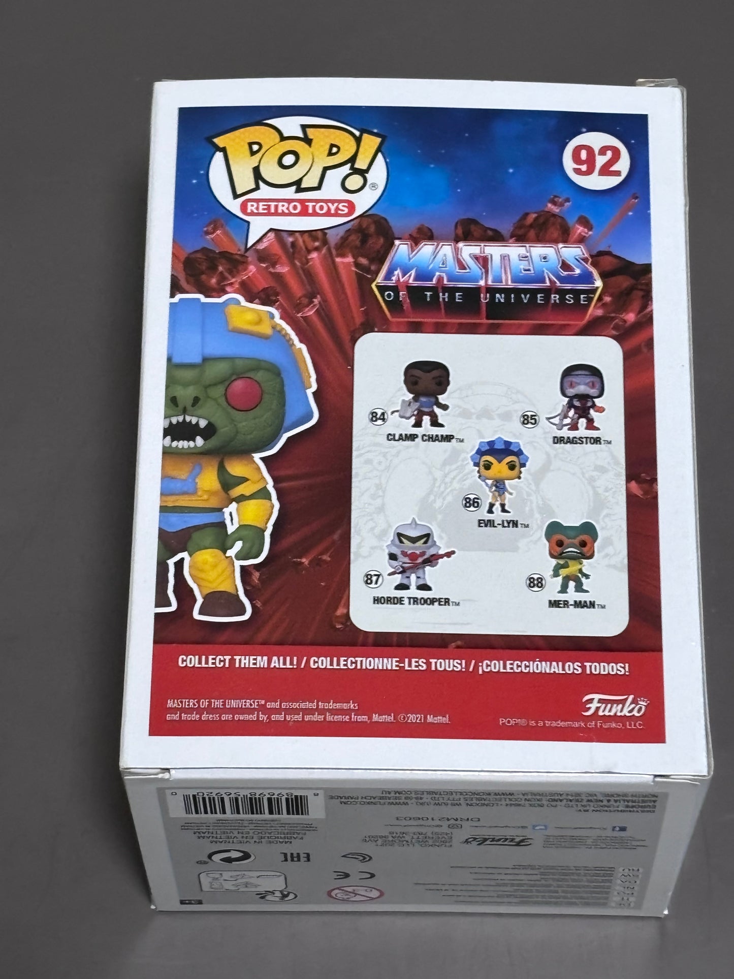 Masters of the Universe Snake Man-At-Arms Specialty Series Funko Pop Figure #92